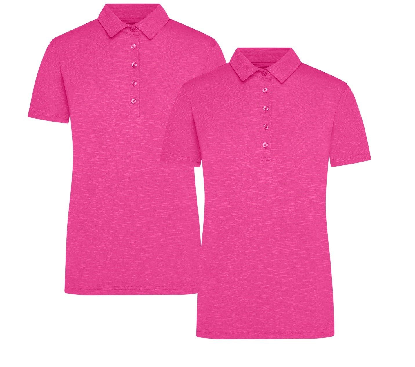 James & Nicholson Poloshirt Doppelpack Damen Funktionspolo für Freizeit und Sport Polo JN751 (Doppelpack, 2er-Pack) Atmungsaktiv und feuchtigkeitsregulierend, schnelltrocknend