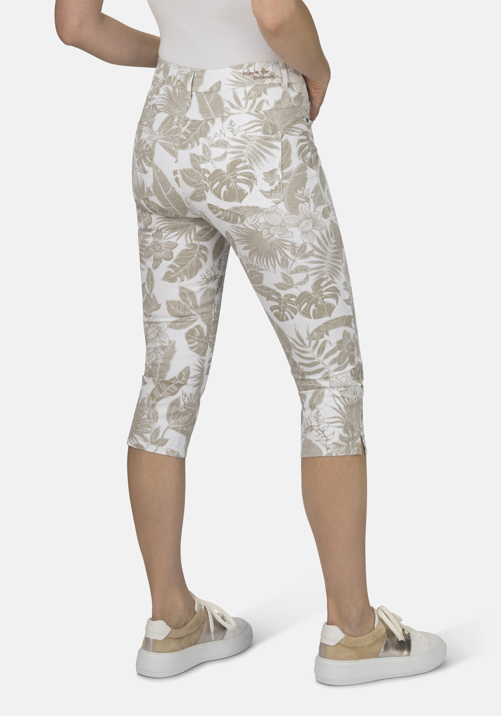 STOOKER WOMEN 7/8-Hose Tahiti Print Capri Slim Fit Capri Slim Fit Casual Cl günstig online kaufen