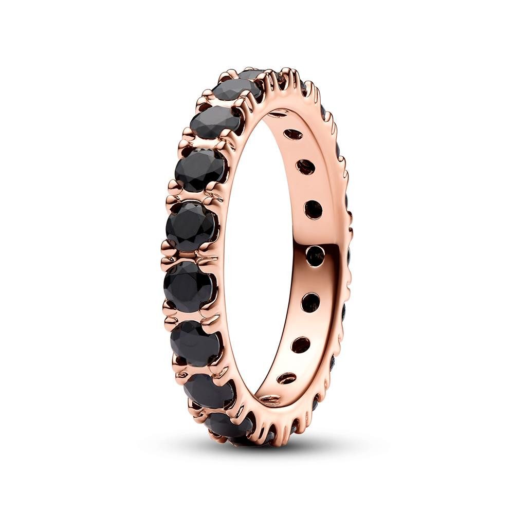 Pandora Fingerring Eternity Ring mit schwarzen Kristallen von PANDORA Timel günstig online kaufen