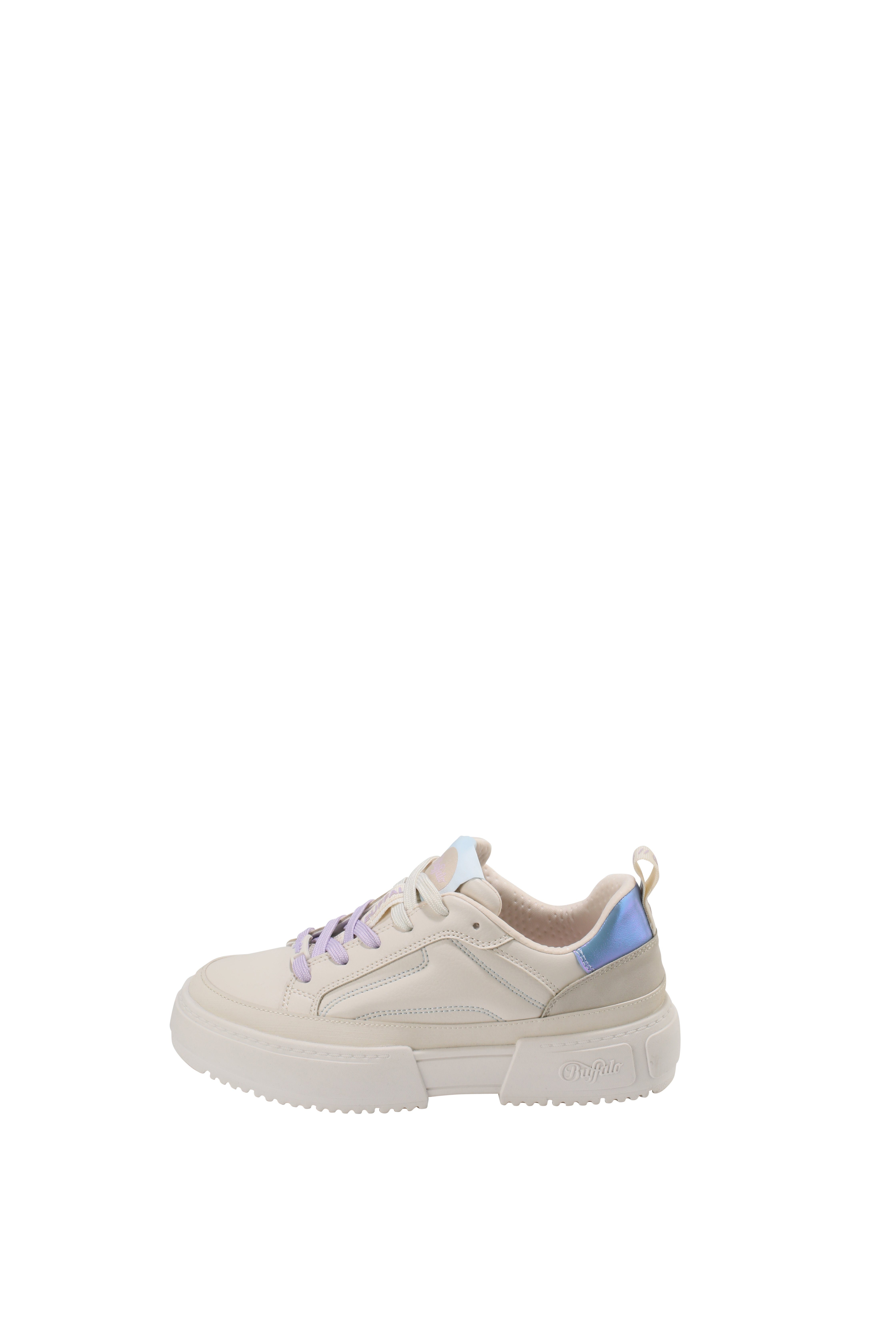 (CREAM/PURPLE) Buffalo Cremefarben Sneaker