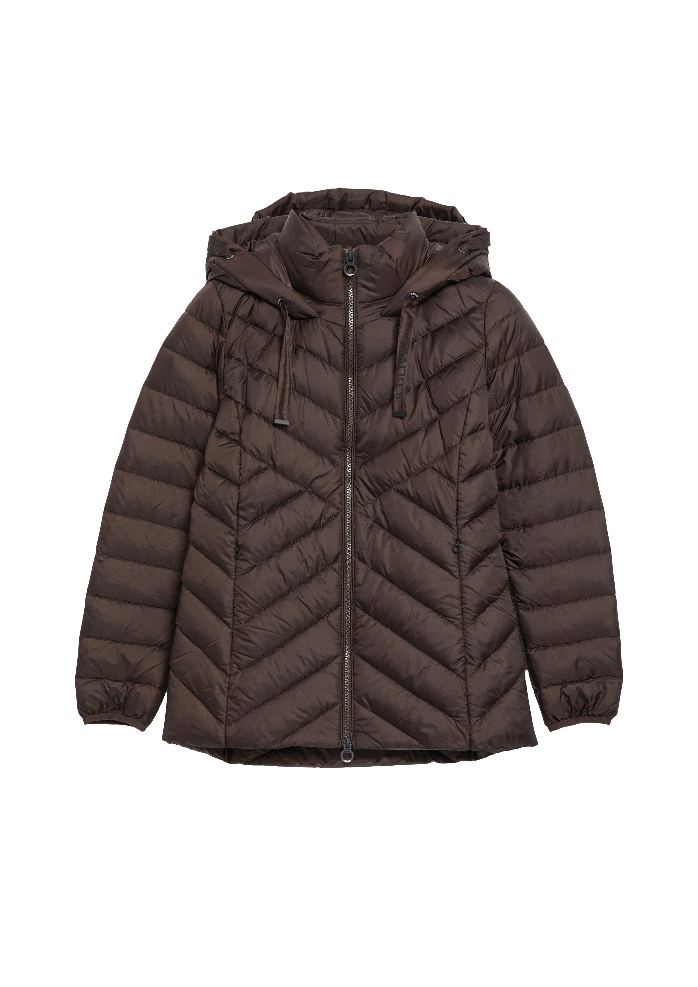 s.Oliver Steppjacke Seitliche Eingrifftaschen mit Reißverschluss