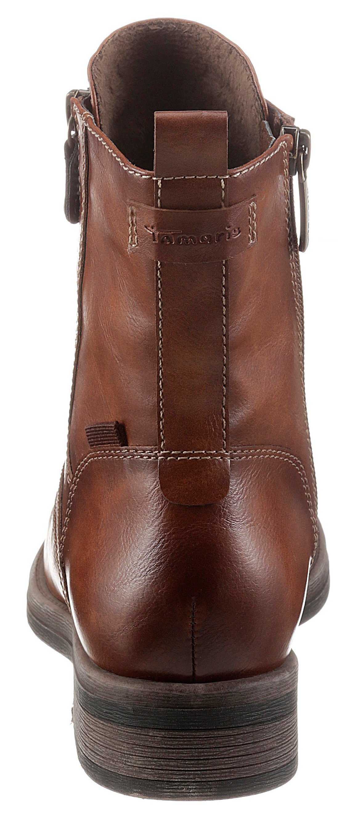 Tamaris Schnürstiefelette Stiefelette mit Reißverschluss, Schnürstiefelette für Damen – Bild 5 von 5
