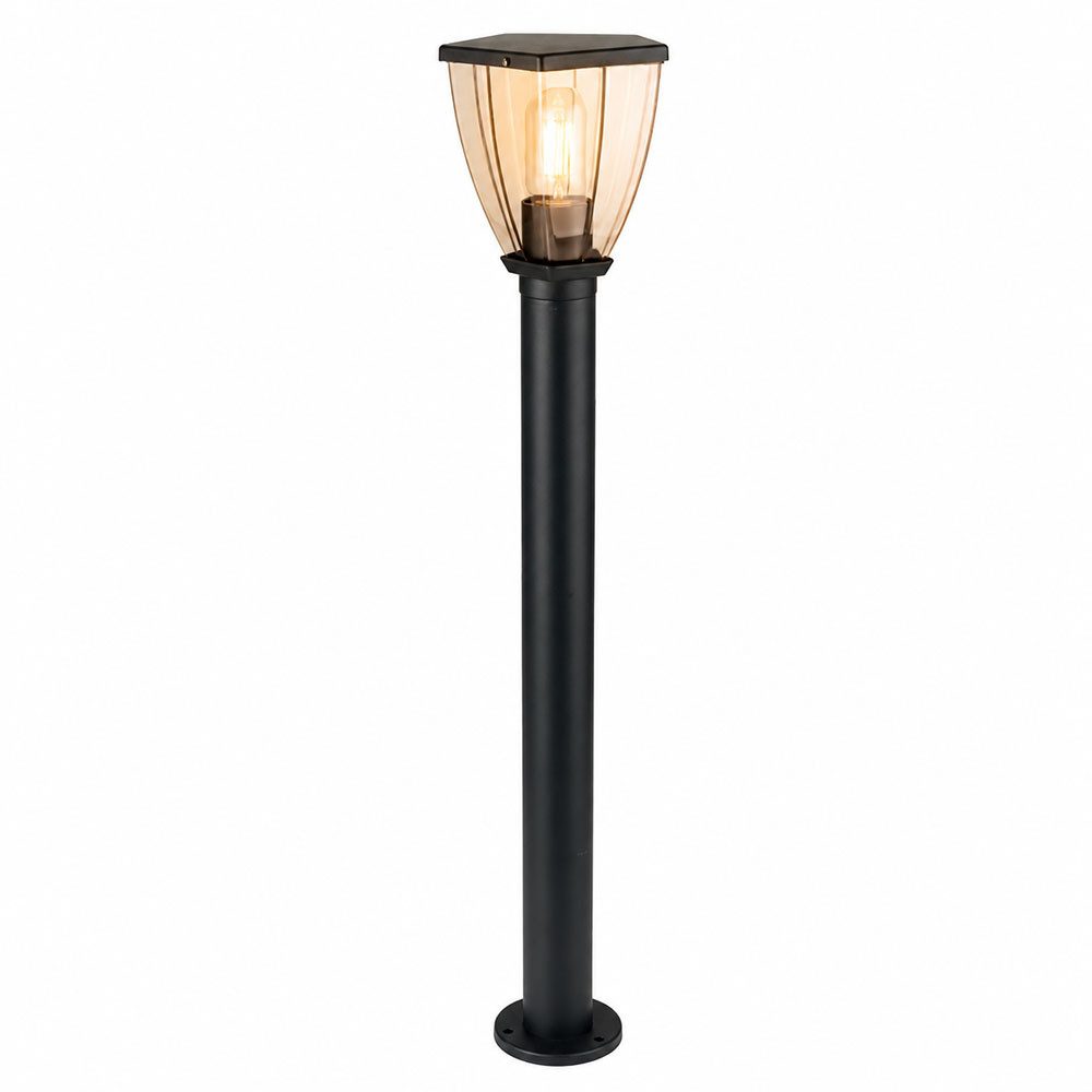 V-TAC LED Sockelleuchte, Leuchtmittel inklusive, Warmweiß, LED Außenleuchte Sockelleuchte Gartenleuchte IP44 Edelstahl H 80 cm