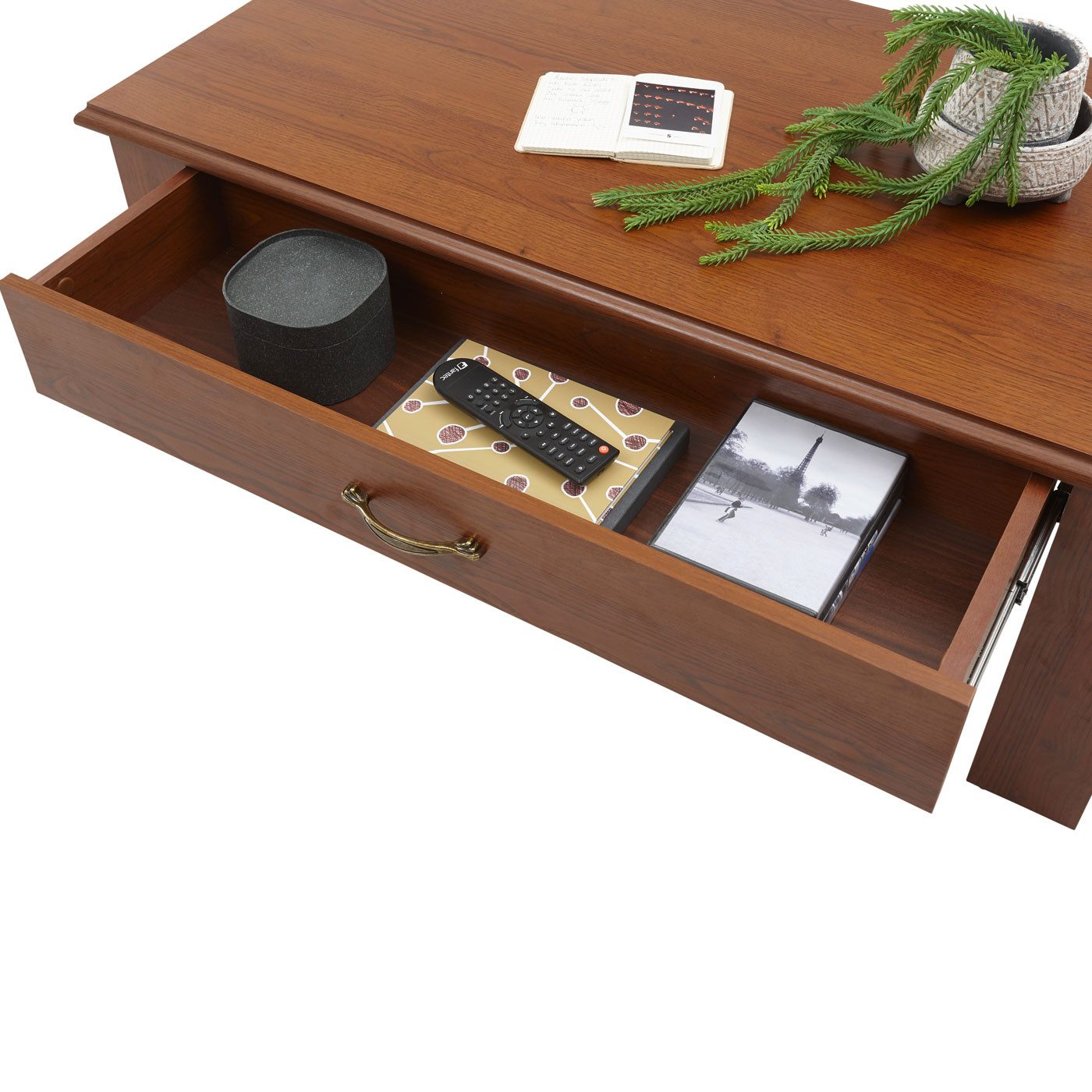 Möbel Akut Couchtisch Couchtisch Venedig 2 Schubkästen Kastanie Dekor 110 x 60 cm