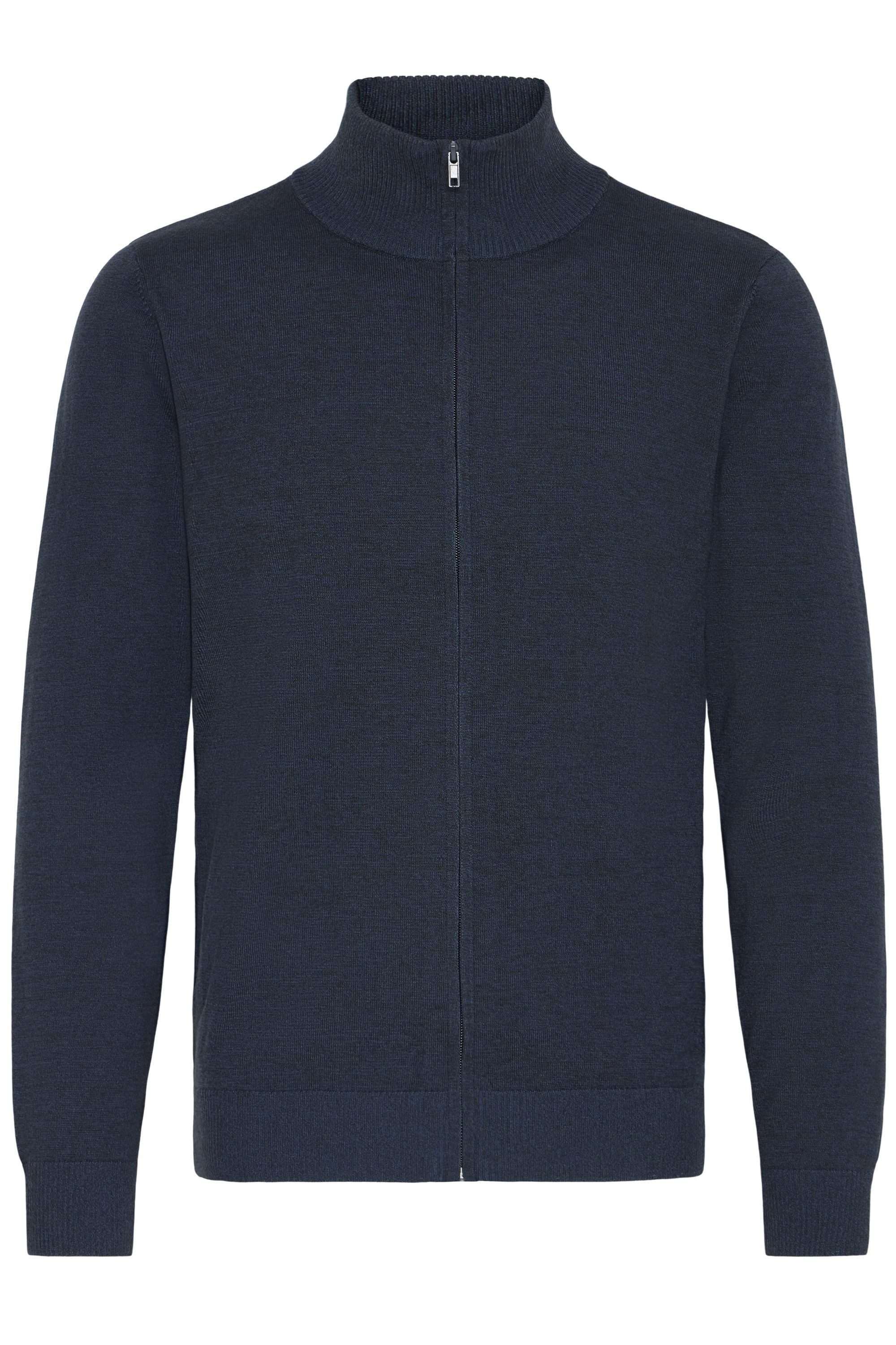 Blend Strickjacke BHCassberg Stilvolle Strickjacke mit Reißverschluss