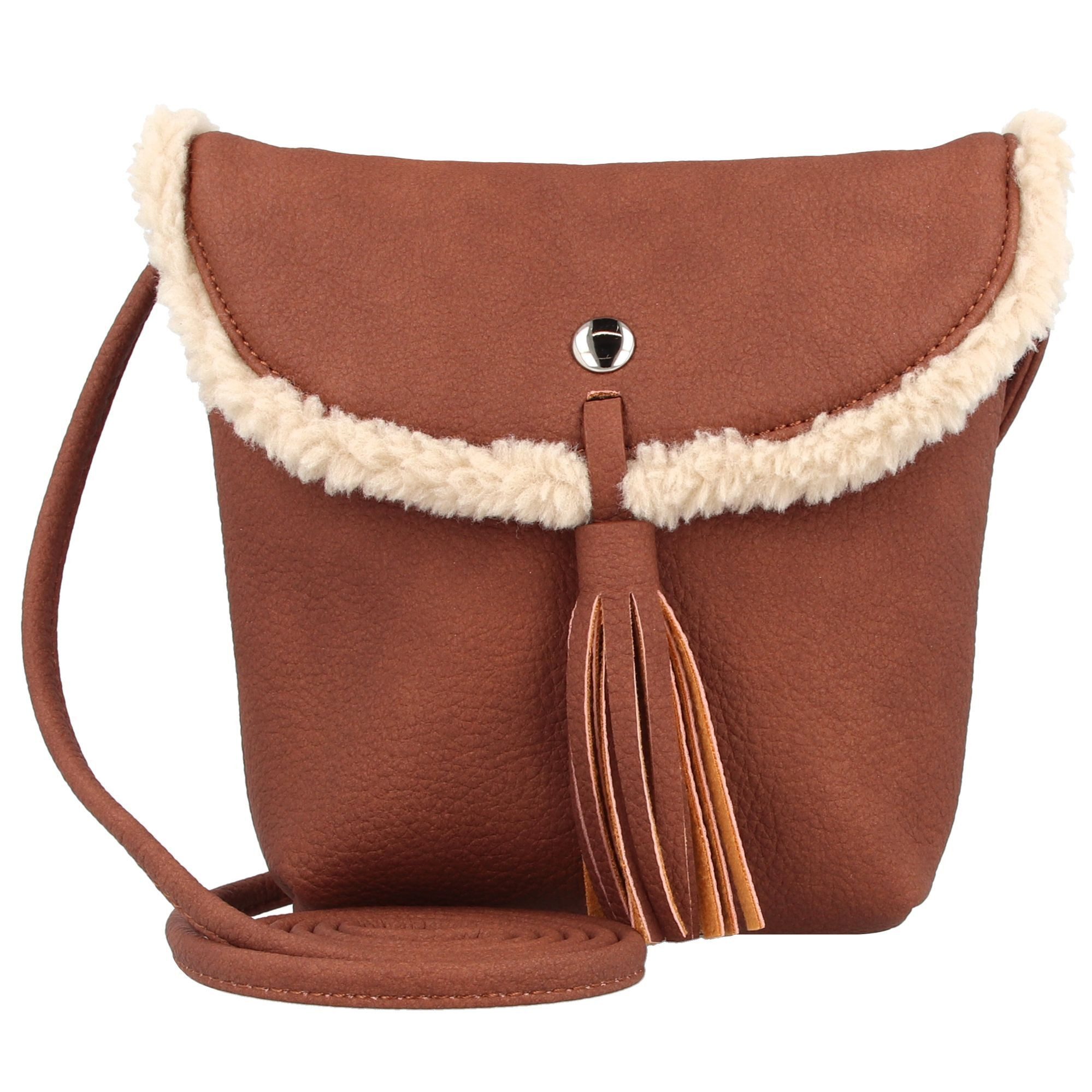 TOM TAILOR Denim Umhängetasche Ida, Polyurethan