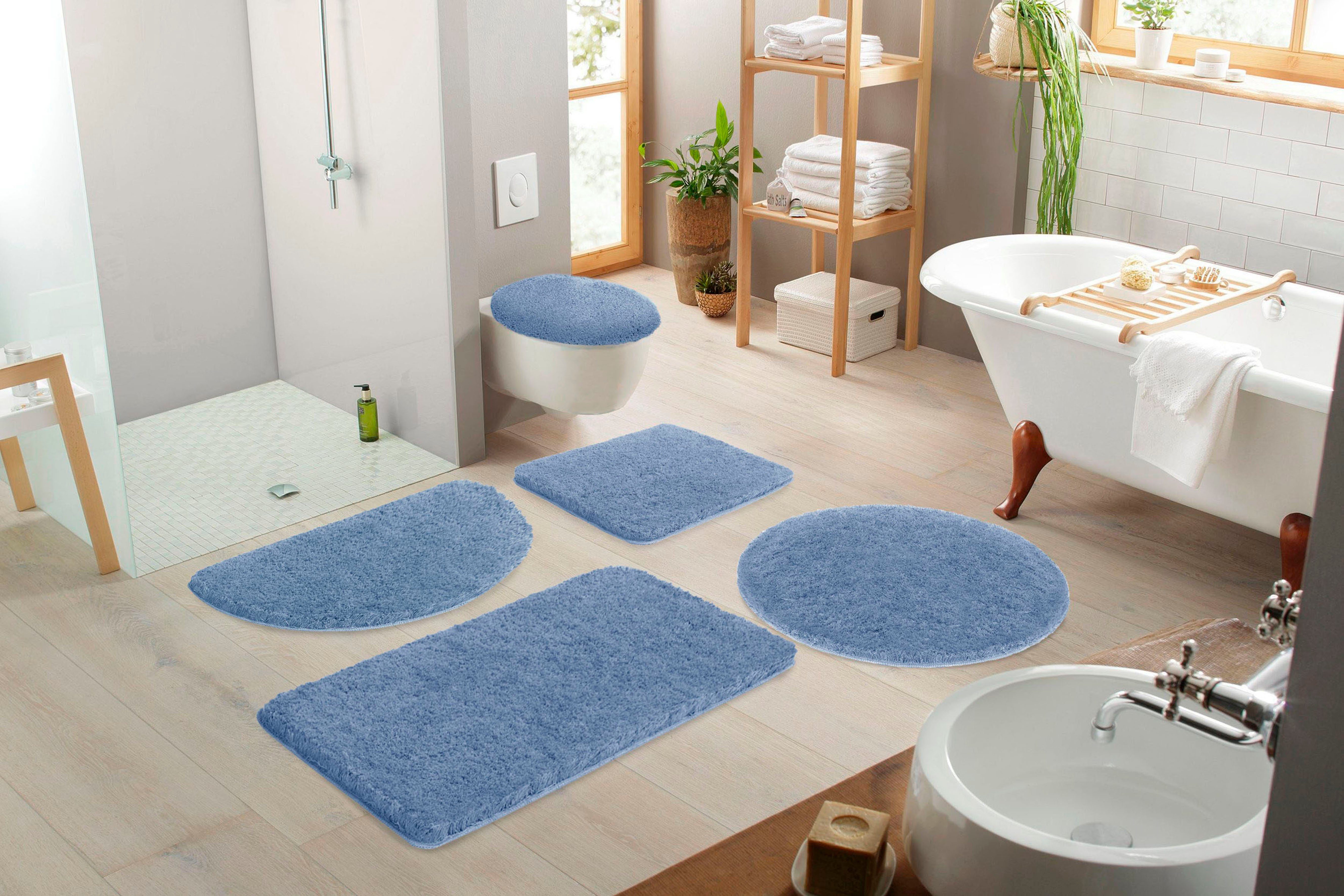 Leonique Badematte Porto, sehr feiner Flor, günstig online kaufen