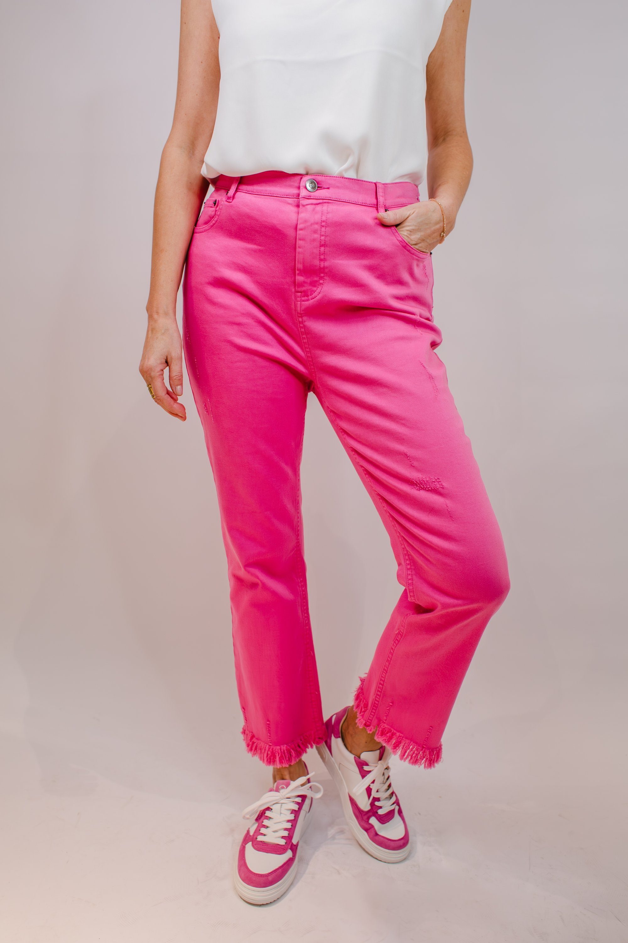 CATNOIR 5-Pocket-Jeans Jeans Catnoir pink