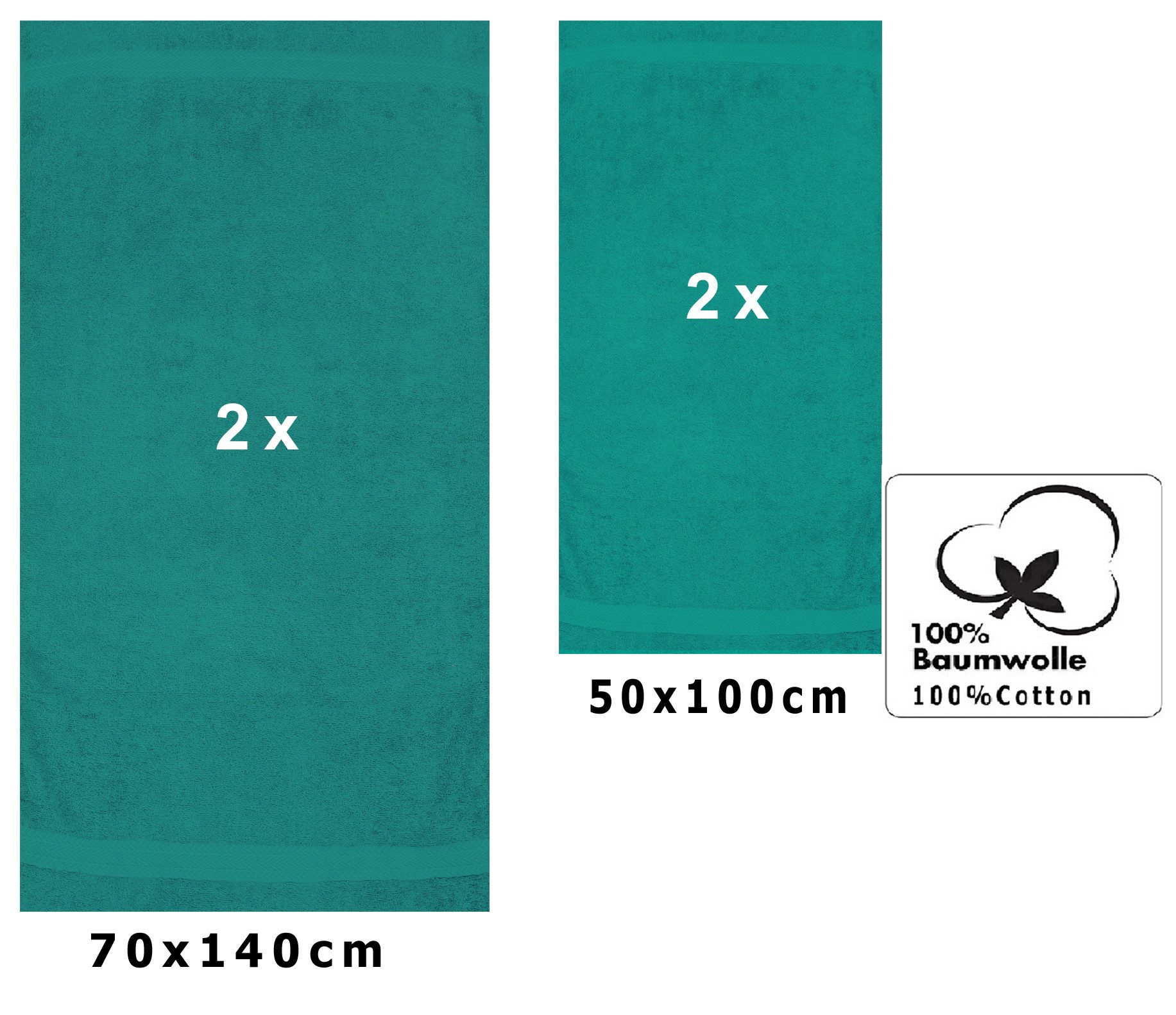 Betz Handtuch Set 4-tlg. PREMIUM 2 günstig online kaufen