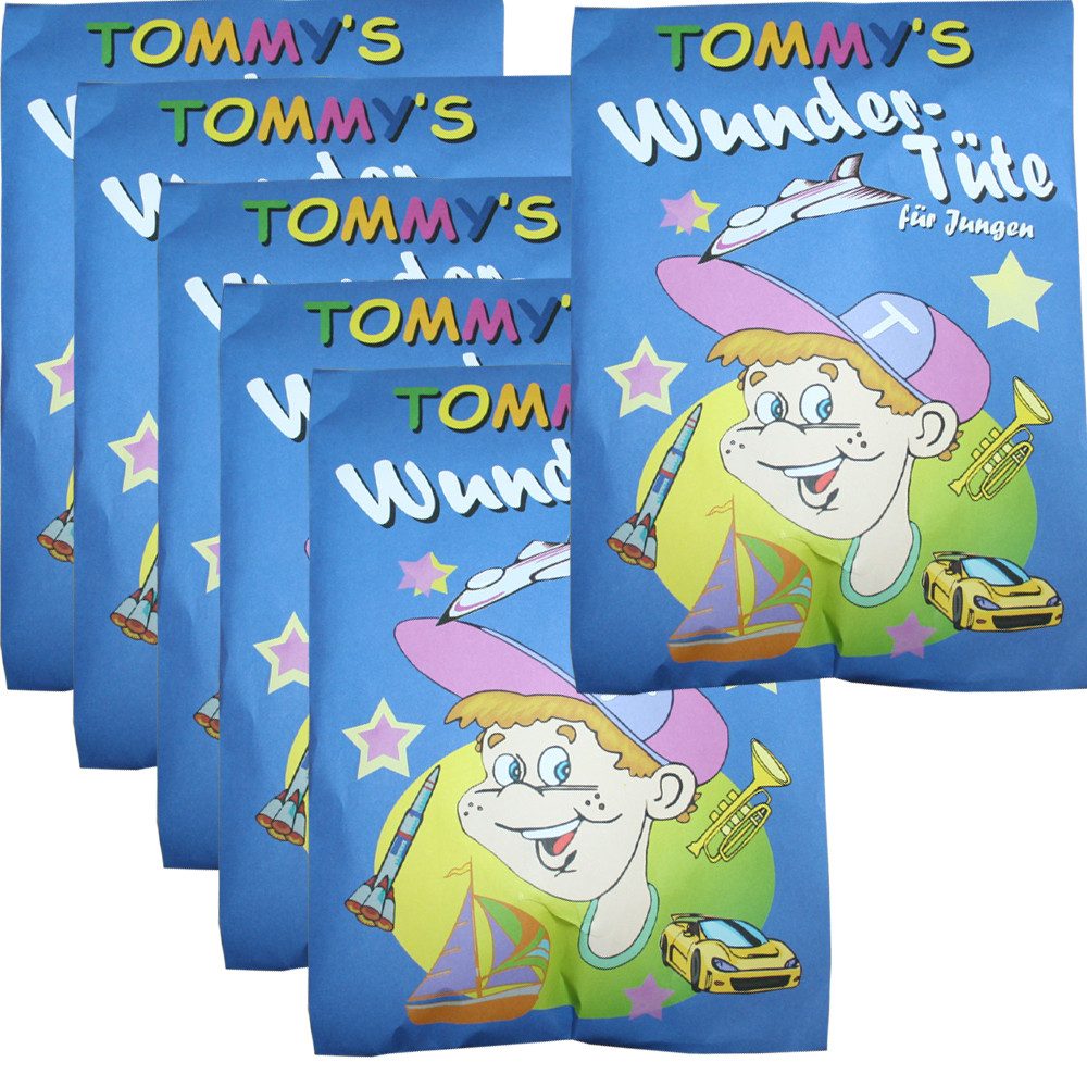 TE-Trend Wundertüte 6 Stück Kleinspielzeug Spielzeug Mitgebsel Gastgeschenk, Ideal für Kindergeburtstage und Besuche