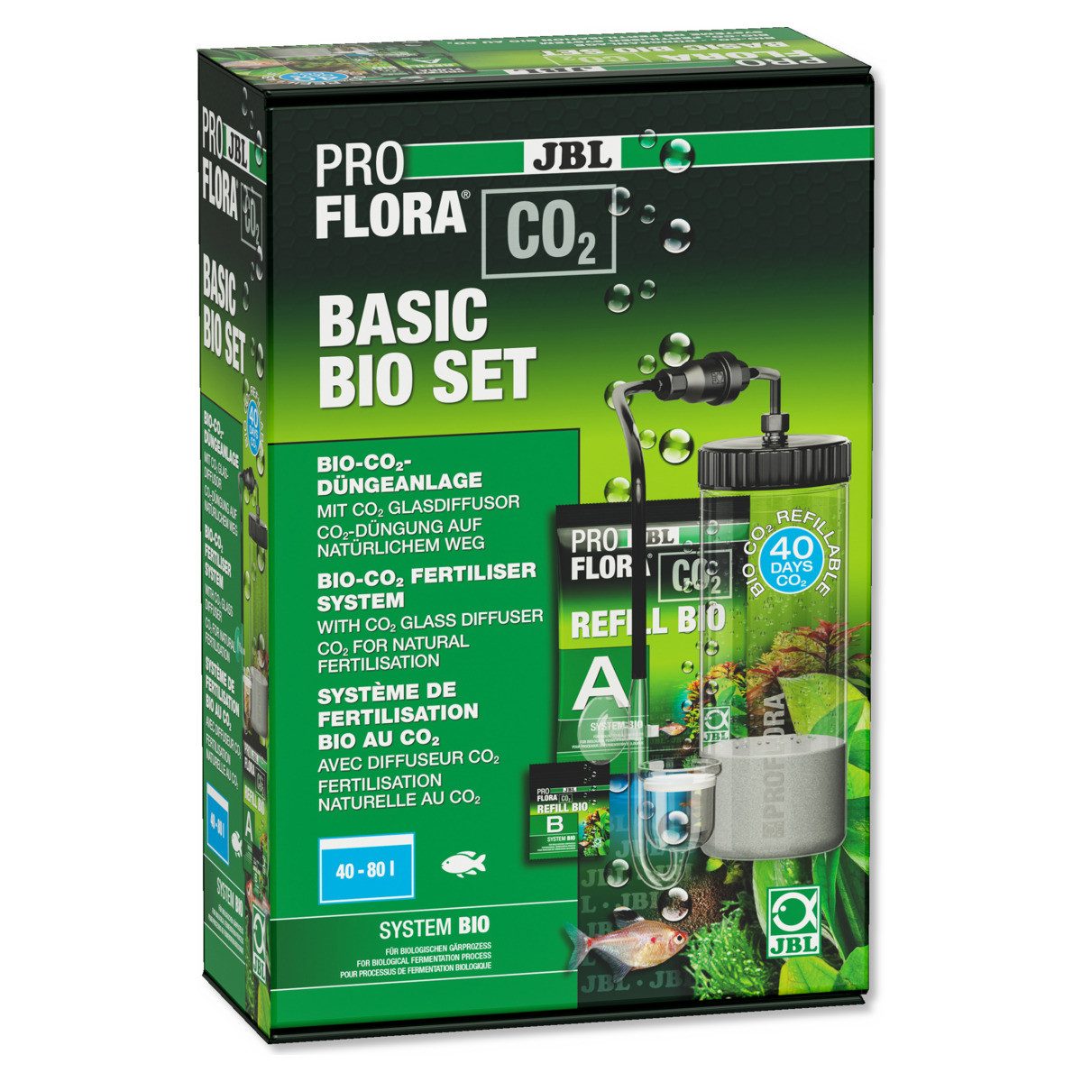 JBL GmbH & Co. KG CO2 Diffusor ProFlora CO2 Bio Set