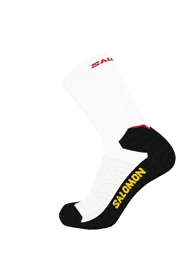 Salomon Laufsocken Laufsocken 1er Pack, Hoher Tragekomfort durch  gepolsterte Sohle und Knöchelschutz