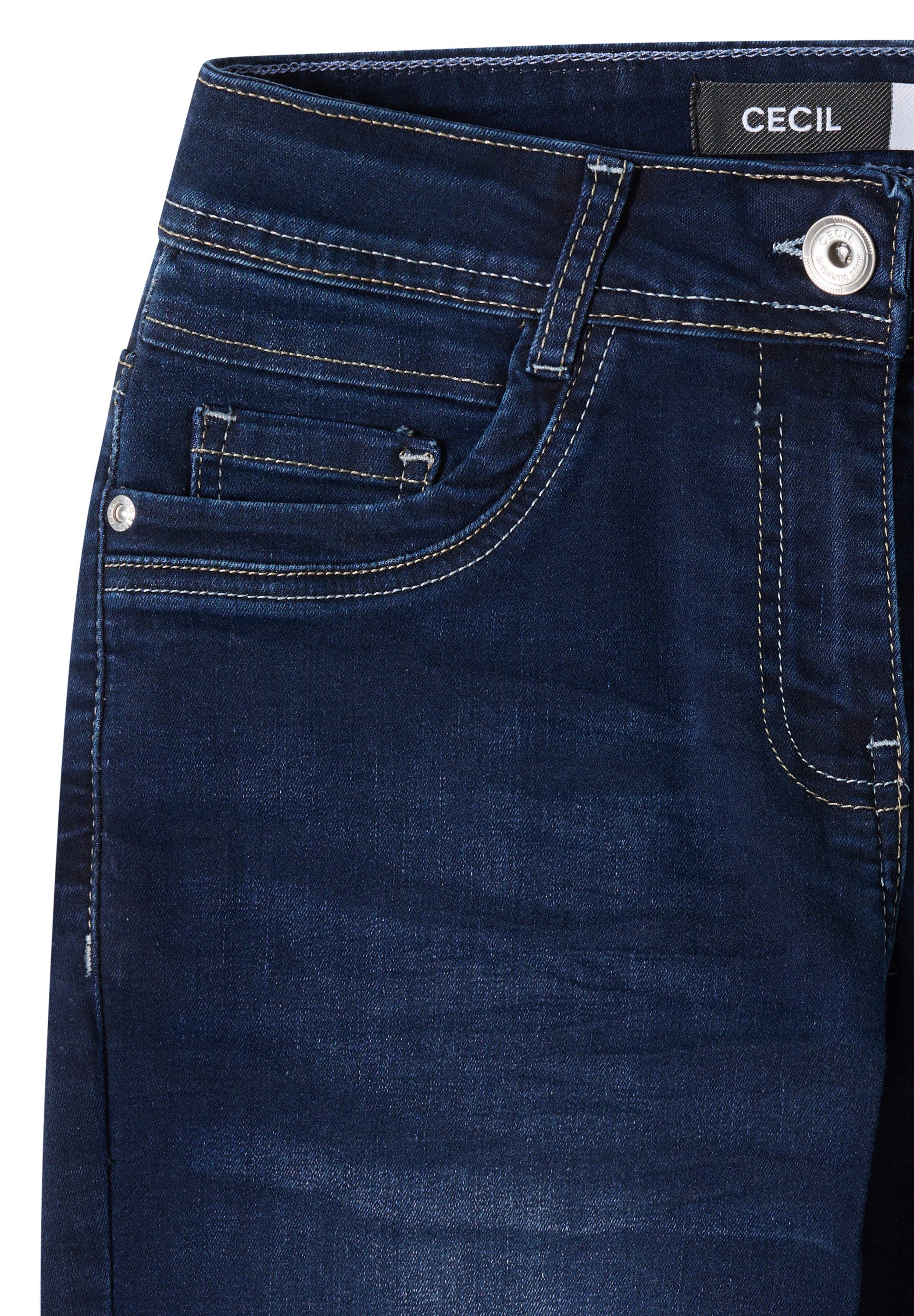 CECIL Comfort-fit-Jeans Middle Waist