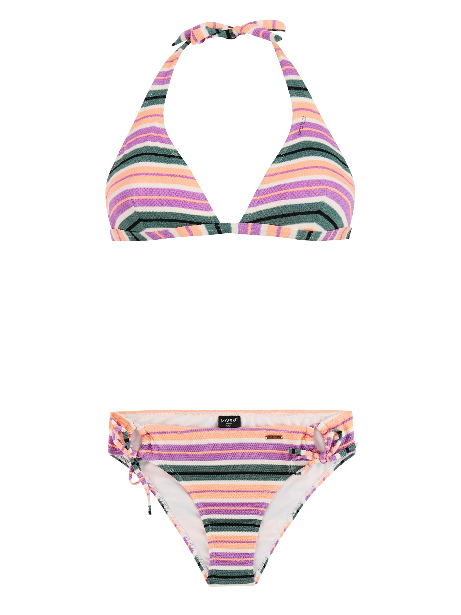 Protest Triangel-Bikini PRTAdmirer halter bikini C&D-cup JELLY PURPLE