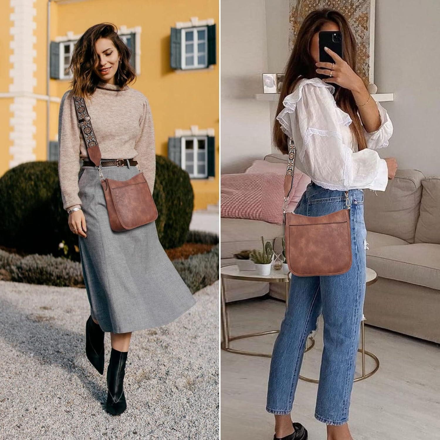 LuxusKollektion Handtasche Handtasche Damen mittelgroß leder Schultertasche günstig online kaufen