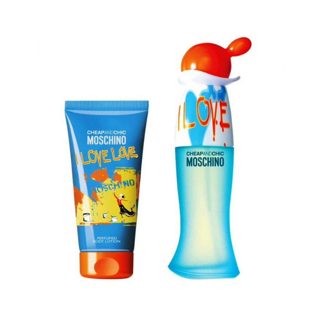 Duft-Set De Spray 30ml Set Moschino Love Eau Chic Moschino and Toilette Cheap I Love