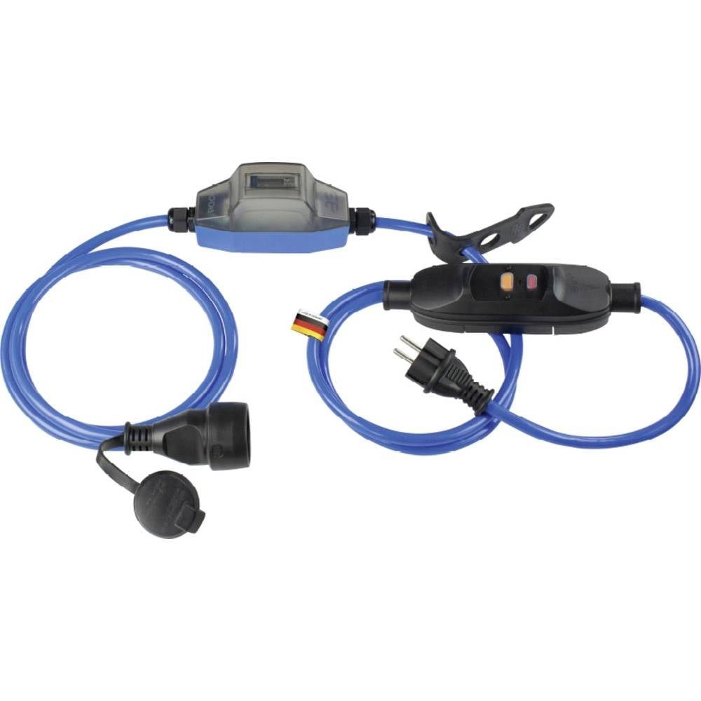as - Schwabe Drehstromzähler as – Schwabe Stromzähler ROCO 230V MID mit PRCD 61754, Schutzkontaktstecker und PRCD Personenschutzschalter