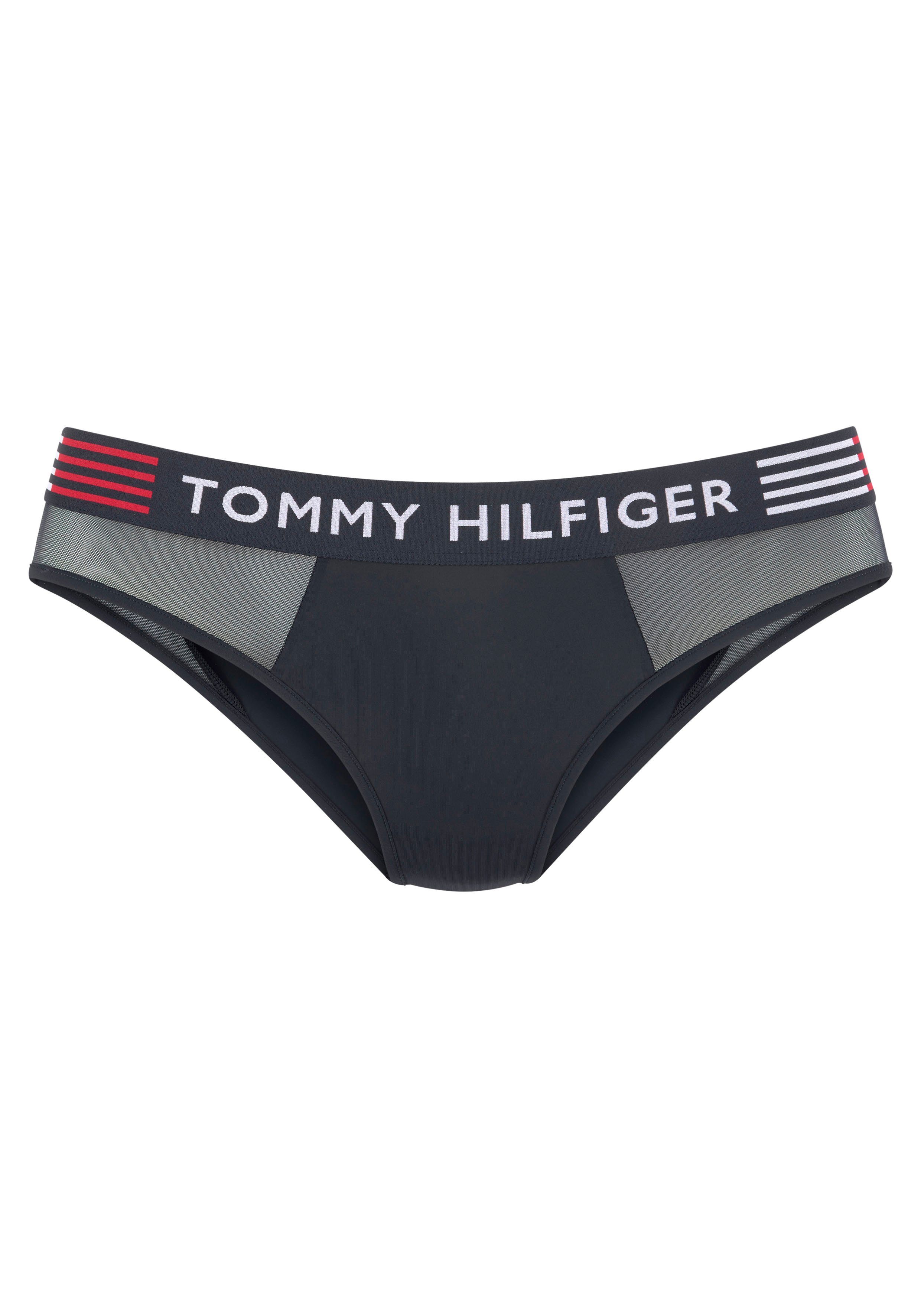 Hilfiger Tommy Logo-Schriftzug Bikinislip Hilfiger mit Underwear Tommy