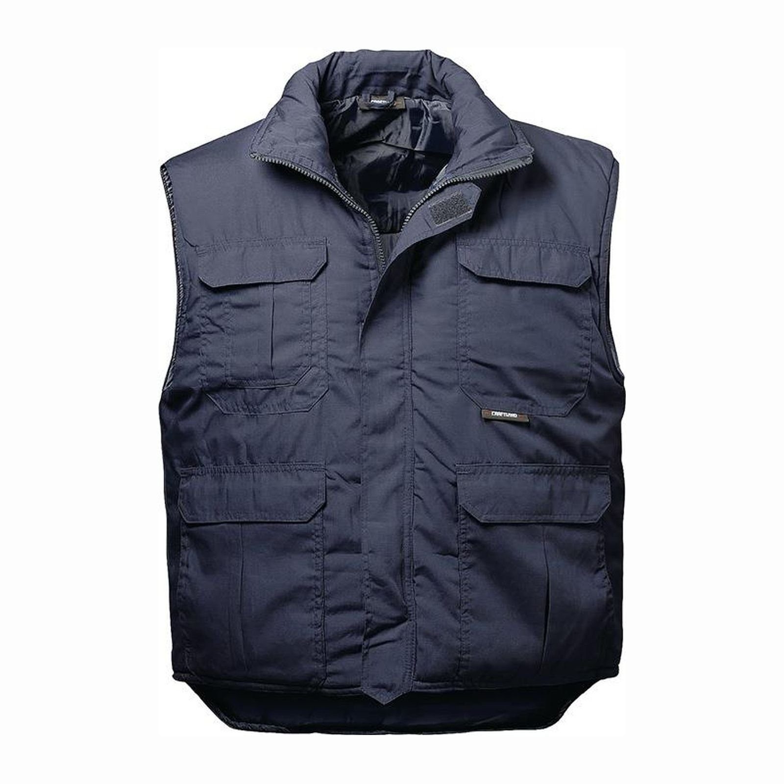 Craftland Arbeitsweste CRAFTLAND Truckerweste Undeloh Größe M 50/52 blau - 1835-1