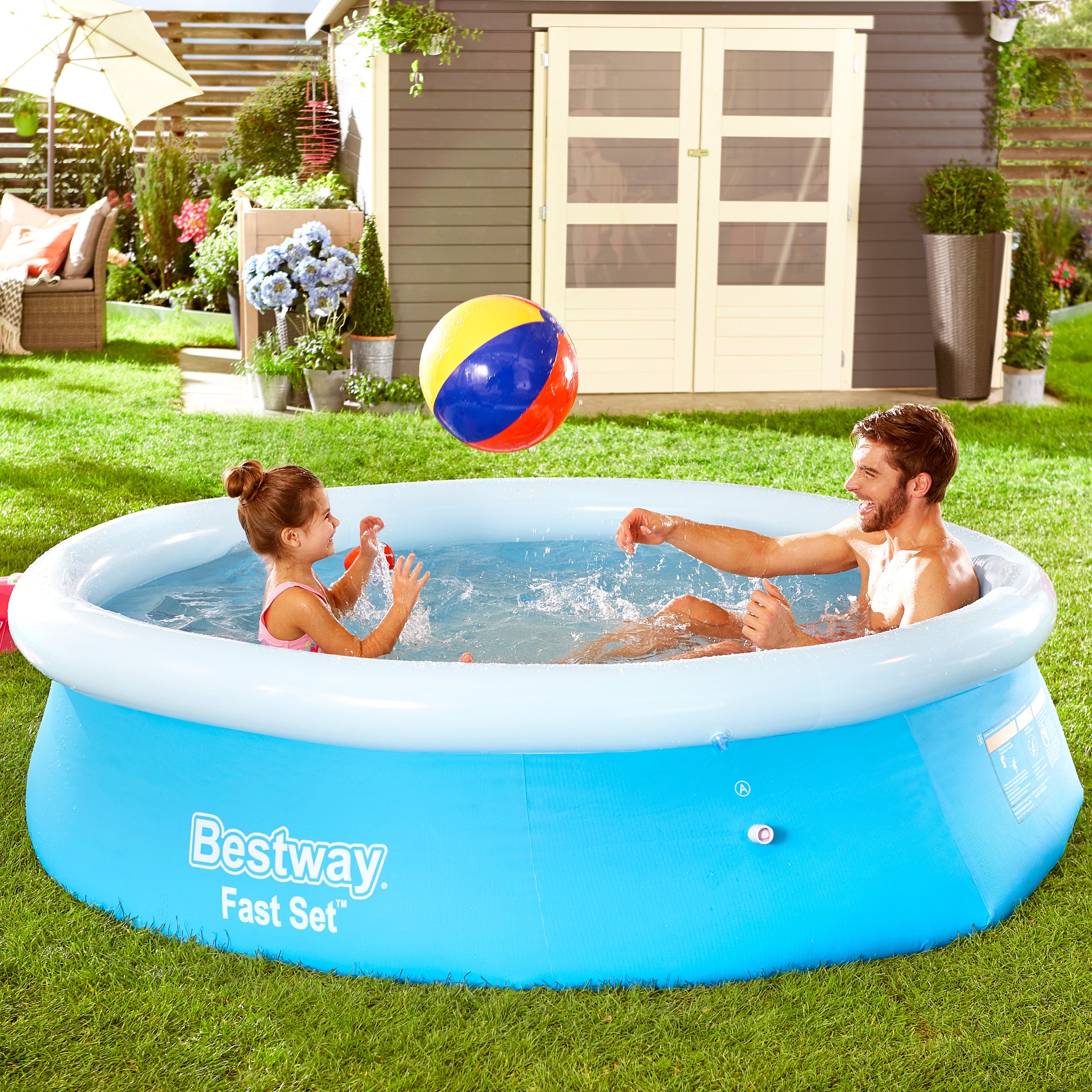 BESTWAY QuickUp Pool »Fast Set™«, ØxH 244x66 cm OTTO