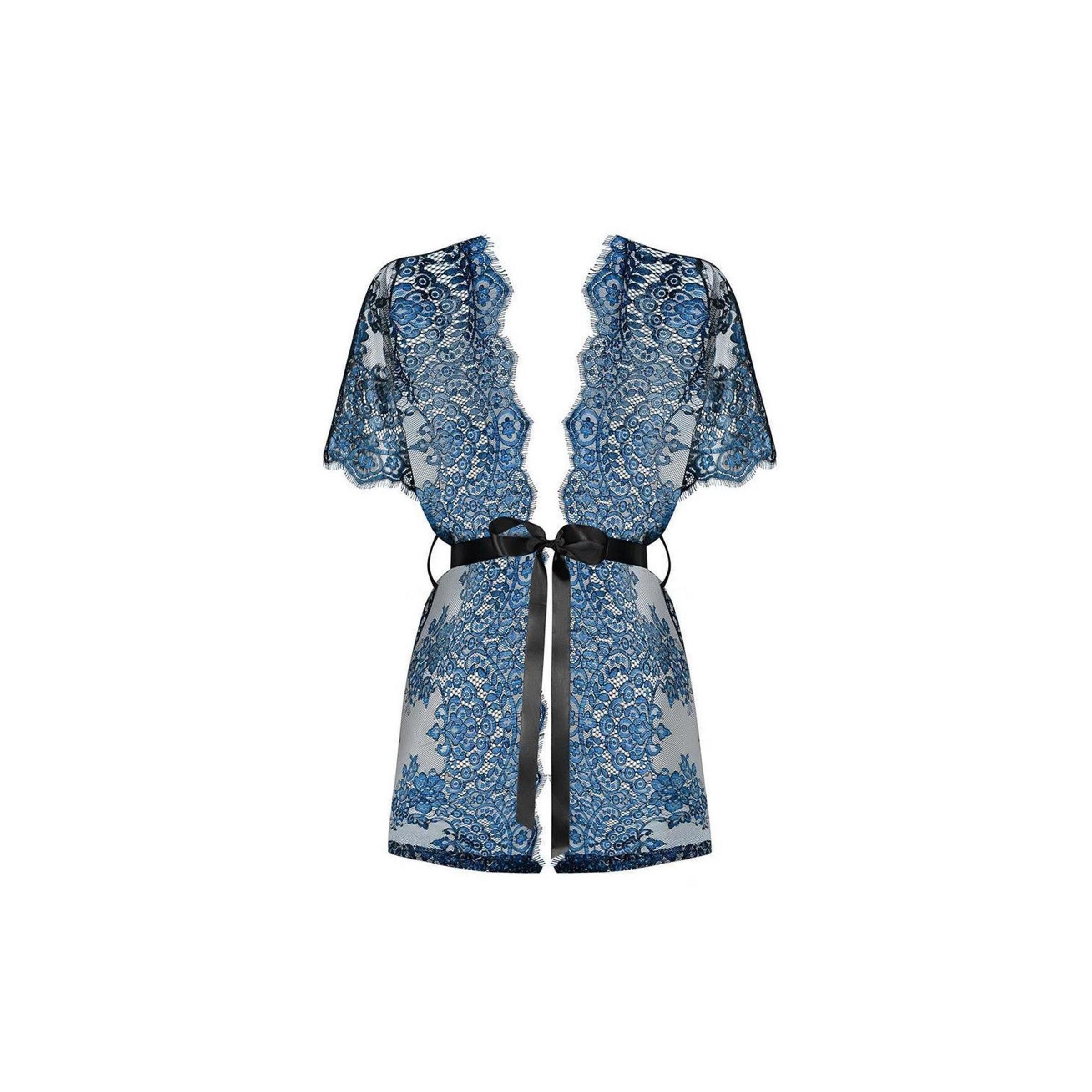 Obsessive Kimono OB Yassmyne peignoir blue - (L/XL,S/M) günstig online kaufen