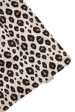 Meyco Baby Laufgittereinlage Leopard Sand Melange, (1-tlg), 80x100cm