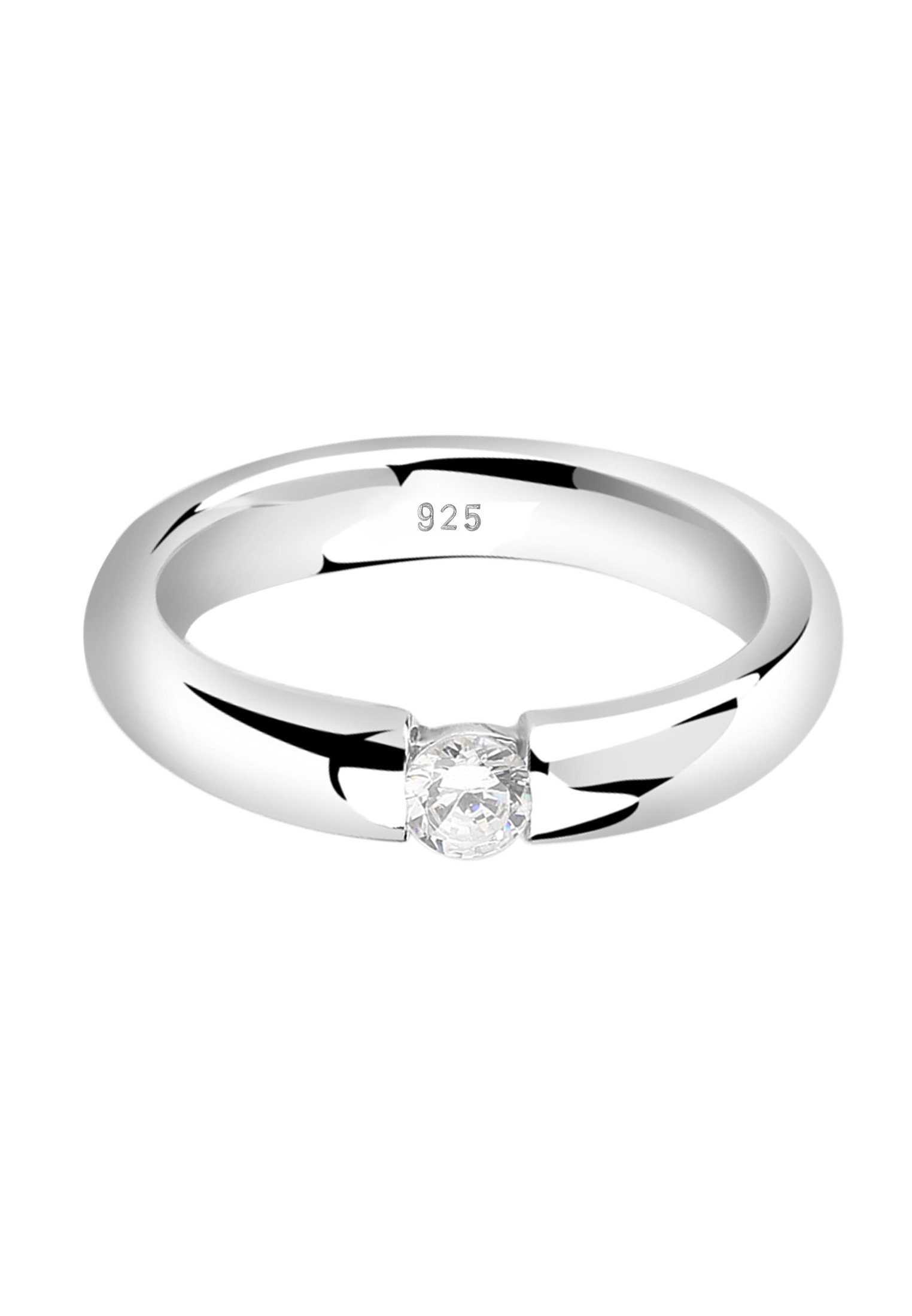 Nenalina Verlobungsring Damenring Solitär mit Zirkonia 925 Silber günstig online kaufen