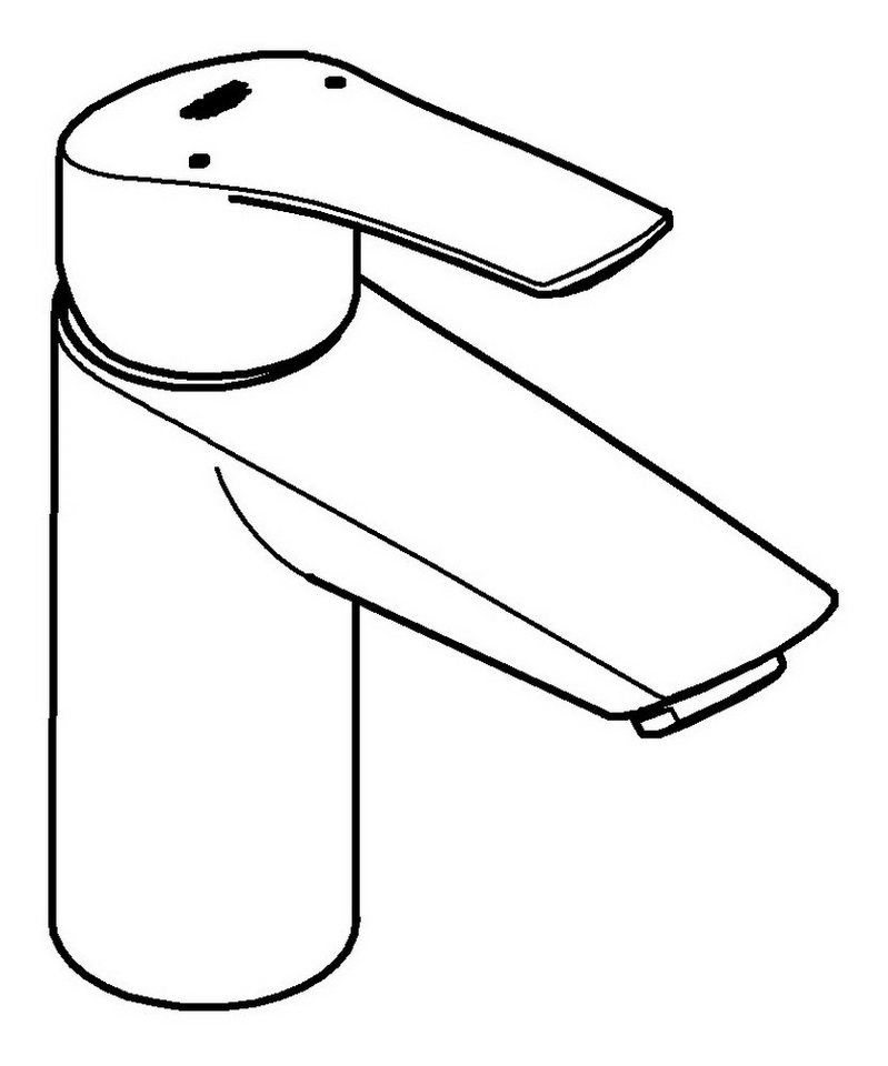 Thumbnail - Grohe Waschtischarmatur Eurosmart Einhand-Waschtischbatterie mit Push-open-Ablaufgarnitur S-Size