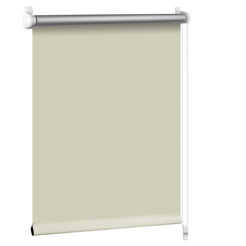 Rollo Thermorollo Klemmfix Rollo Verdunkelungsrollo Silberbeschichtung, günstig online kaufen