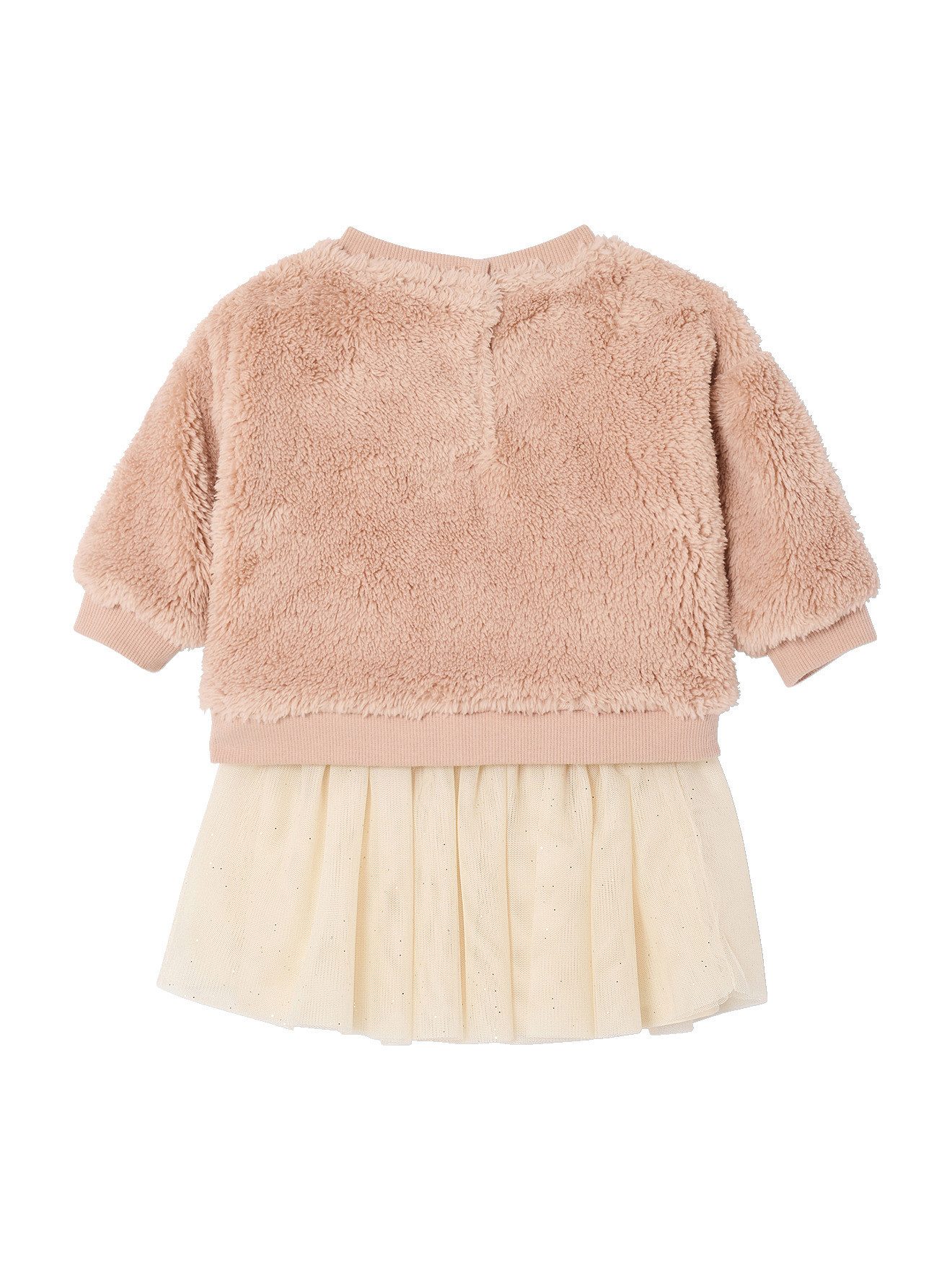 vertbaudet A-Linien-Rock Baby-Set: Sweatshirt & Unterrock