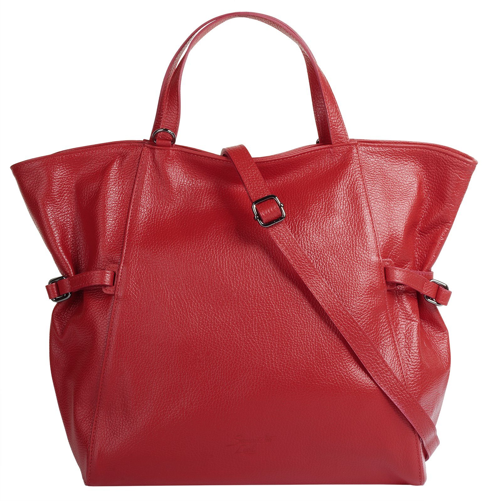 Samantha Look Shopper, echt Leder, Made in Italy