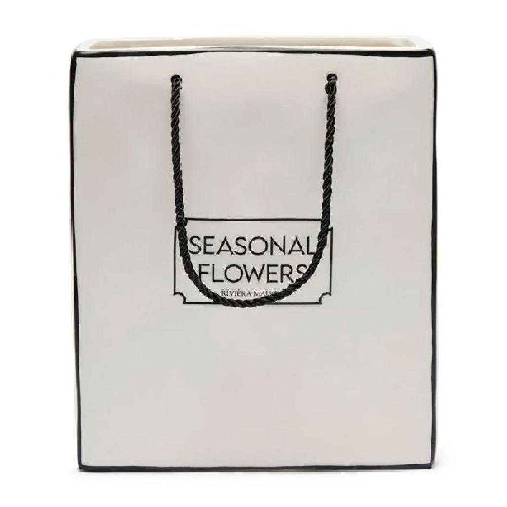 Rivièra Maison Dekovase Blumentopf Pflanztopf Beach Bag Planter