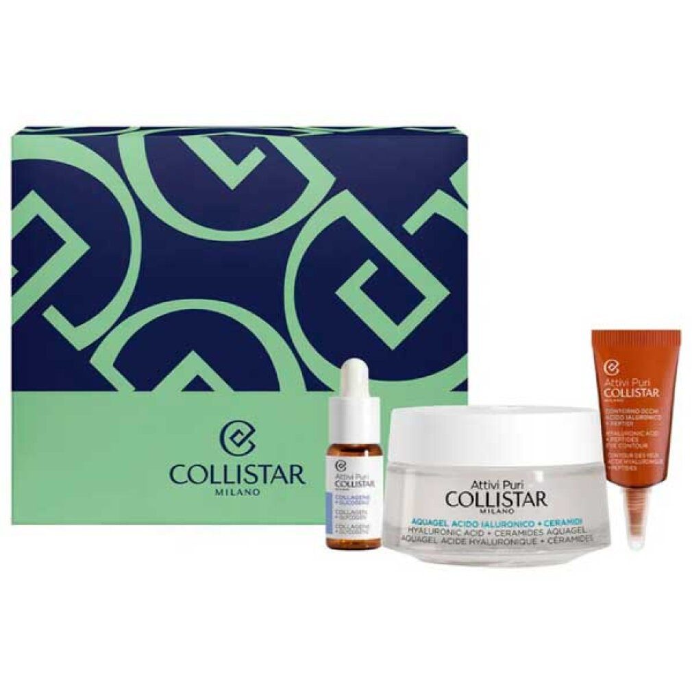 COLLISTAR Gesichtspflege Pure Activates Aquagel Hyaluronsäure + Ceramid Aquagel Geschenkset