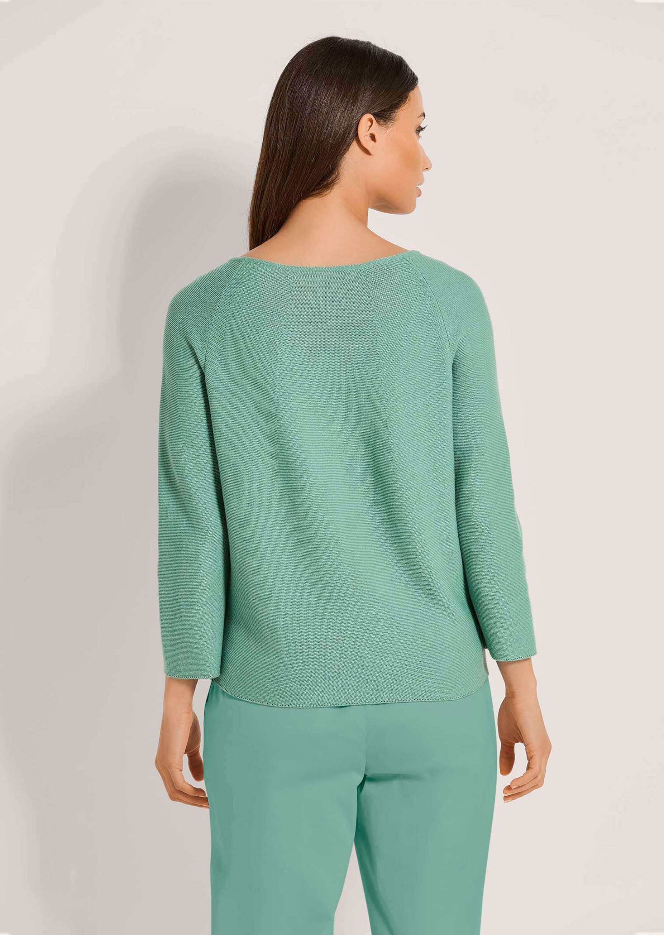 MADELEINE Strickpullover Pullover in modischer Kurzform