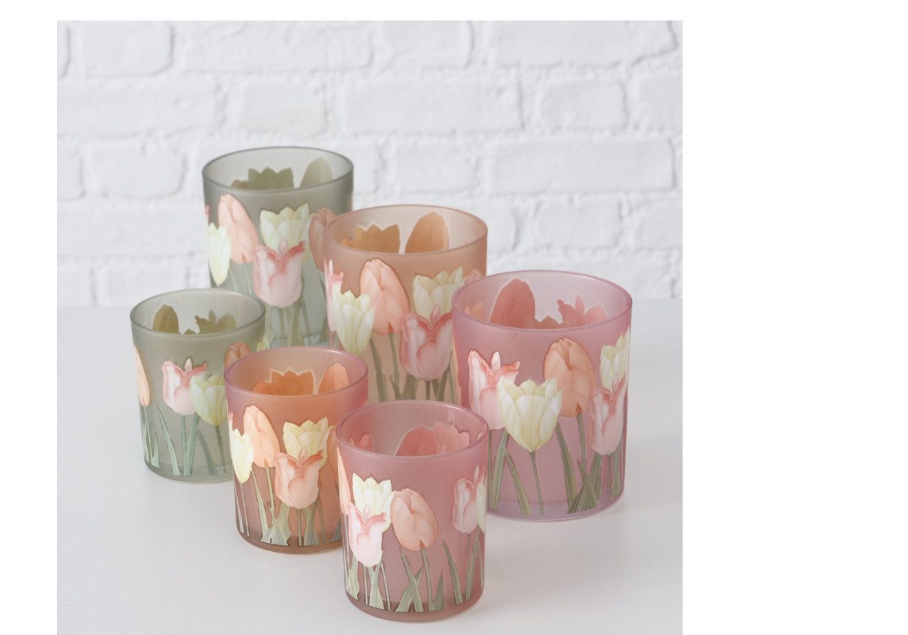 BOLTZE Windlicht Windlicht-Set Tulipa, 3er oder günstig online kaufen
