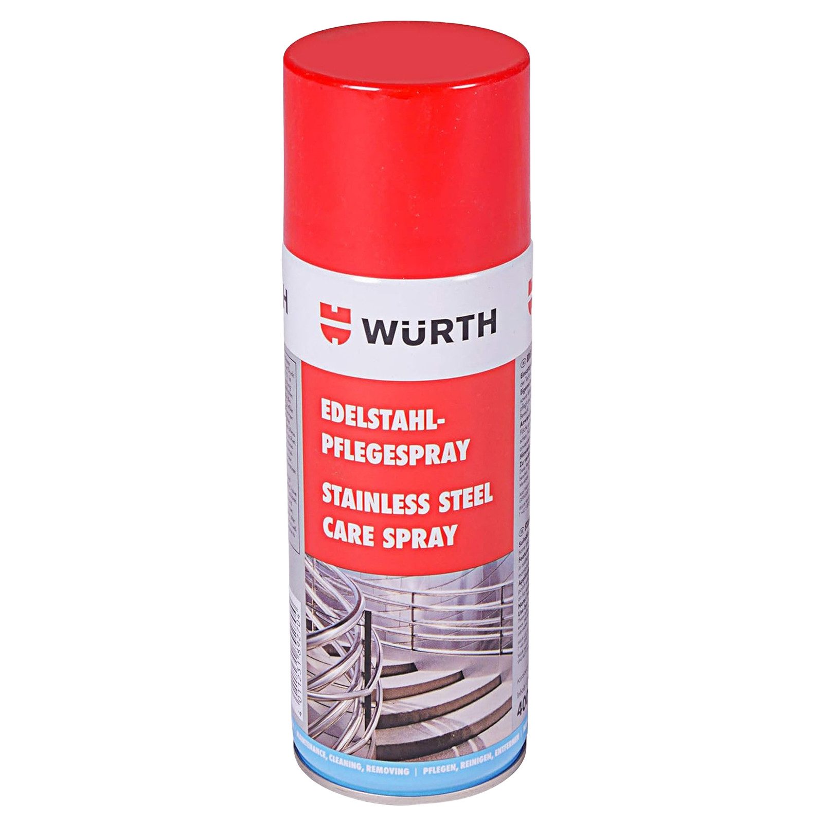 Würth Würth Edelstahl-Pflegespray 400 ml, 0893121 Очиститель нержавеющей стали (1-St. Sparpreis biologisch abbaubar)