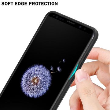 Cadorabo Handyhülle Samsung Galaxy S9 Samsung Galaxy S9, Robustes Hard Case - Handy Schutzhülle - Hülle - Back Cover Bumper