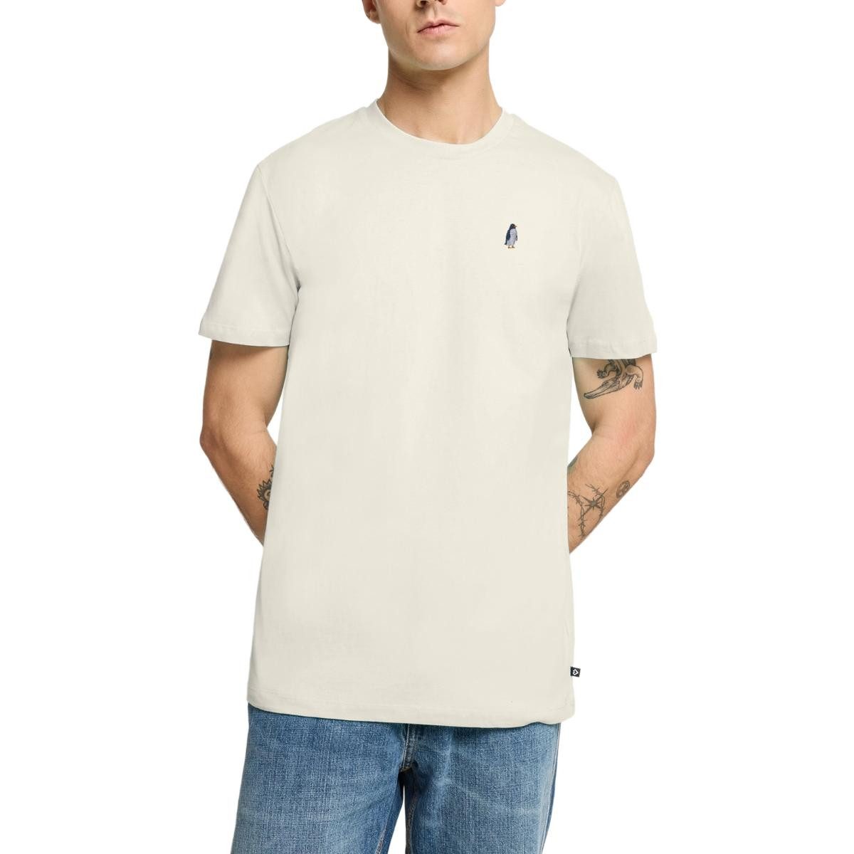 Spreadshirt T-Shirt Kleiner Pinguin Stickerei Männer Premium T-Shirt (1-tlg)