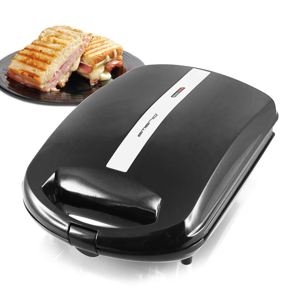 Scheiben Emerio 4 Sandwichmaker XXL-Sandwich-Toaster für W 1300 ST-111153 Toast,