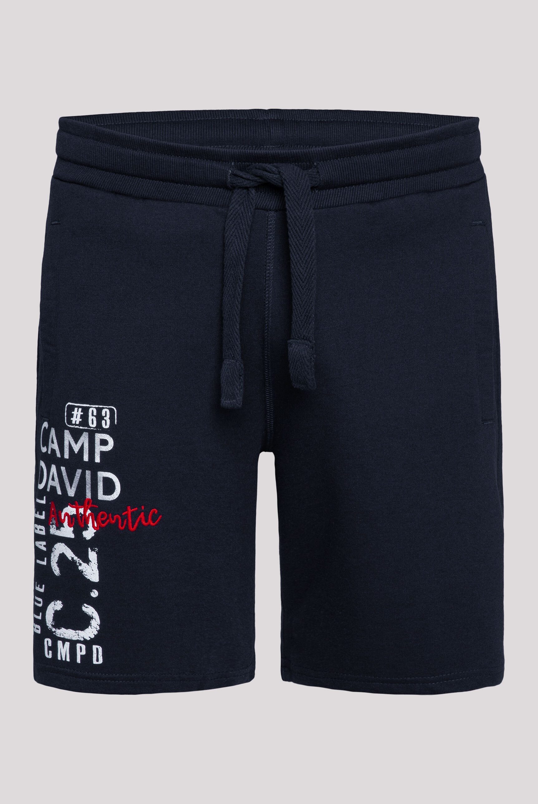 CAMP DAVID Sporthose mit Elastikbund und Kordel