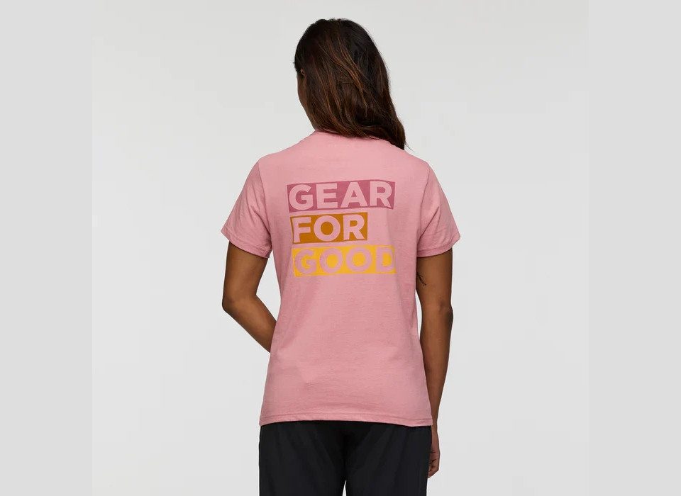 Cotopaxi T-Shirt Gear For Good Stripes T-Shirt Rose