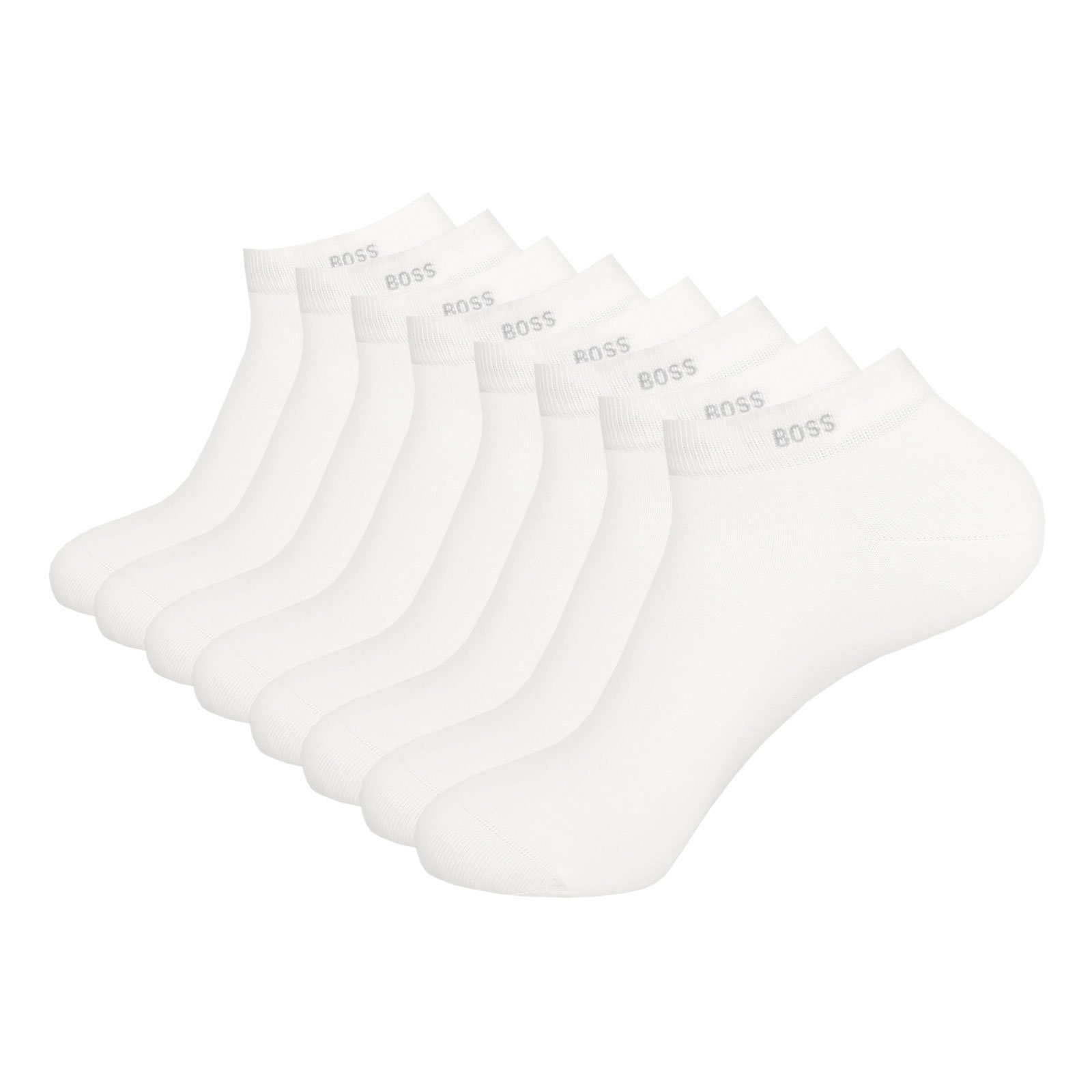 BOSS Sneakersocken AS Uni CC (4-Paar) mit BOSS Logo am Bündchen günstig online kaufen