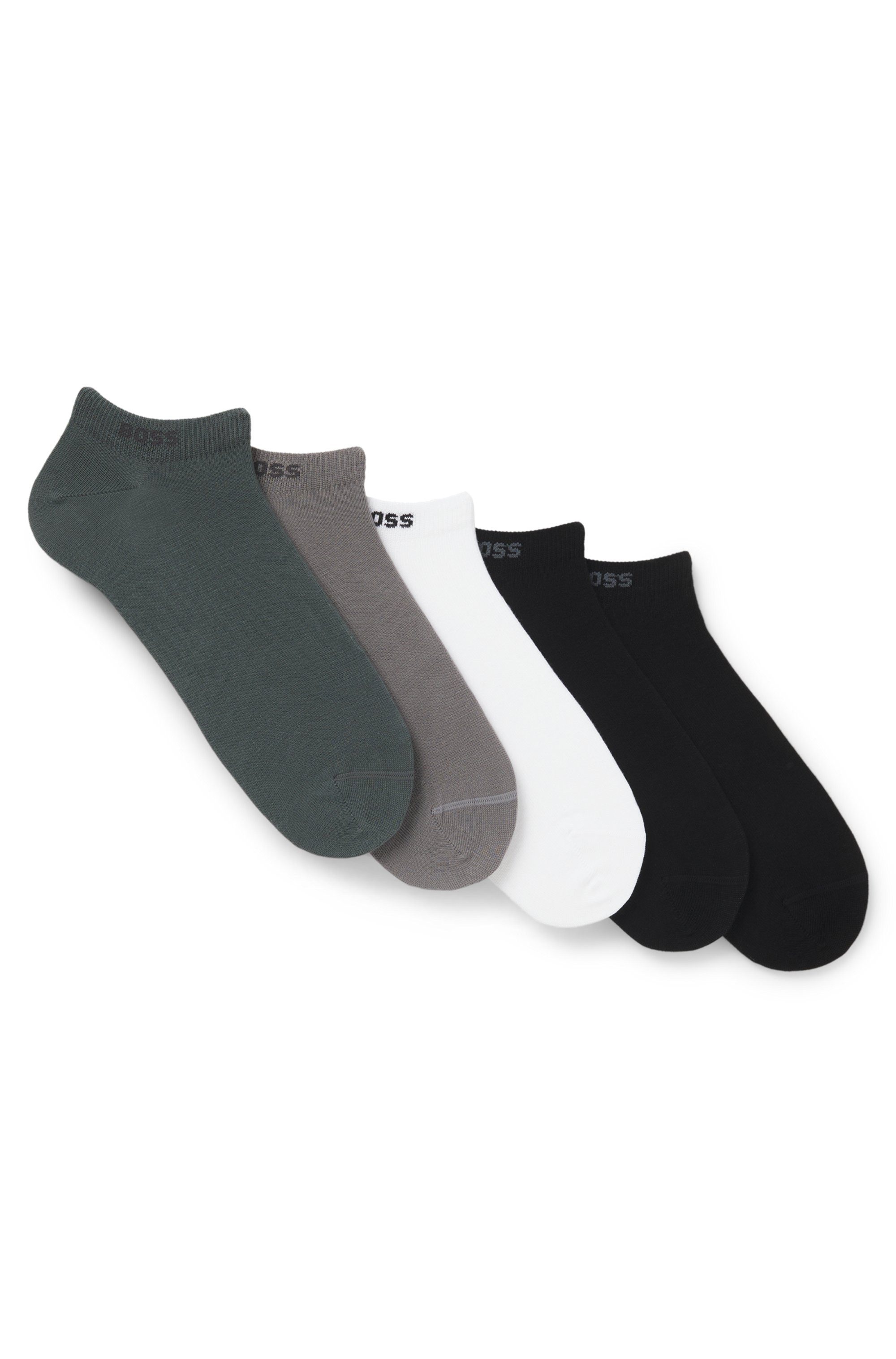 BOSS Sneakersocken 5P AS Uni CC (Packung, 5-Paar) mit BOSS Label günstig online kaufen