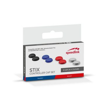 Speedlink STIX Controller Cap Set Analog-Stick-Aufsätze Zubehör PlayStation 4 (für PS5/PS4/Switch multicolor)