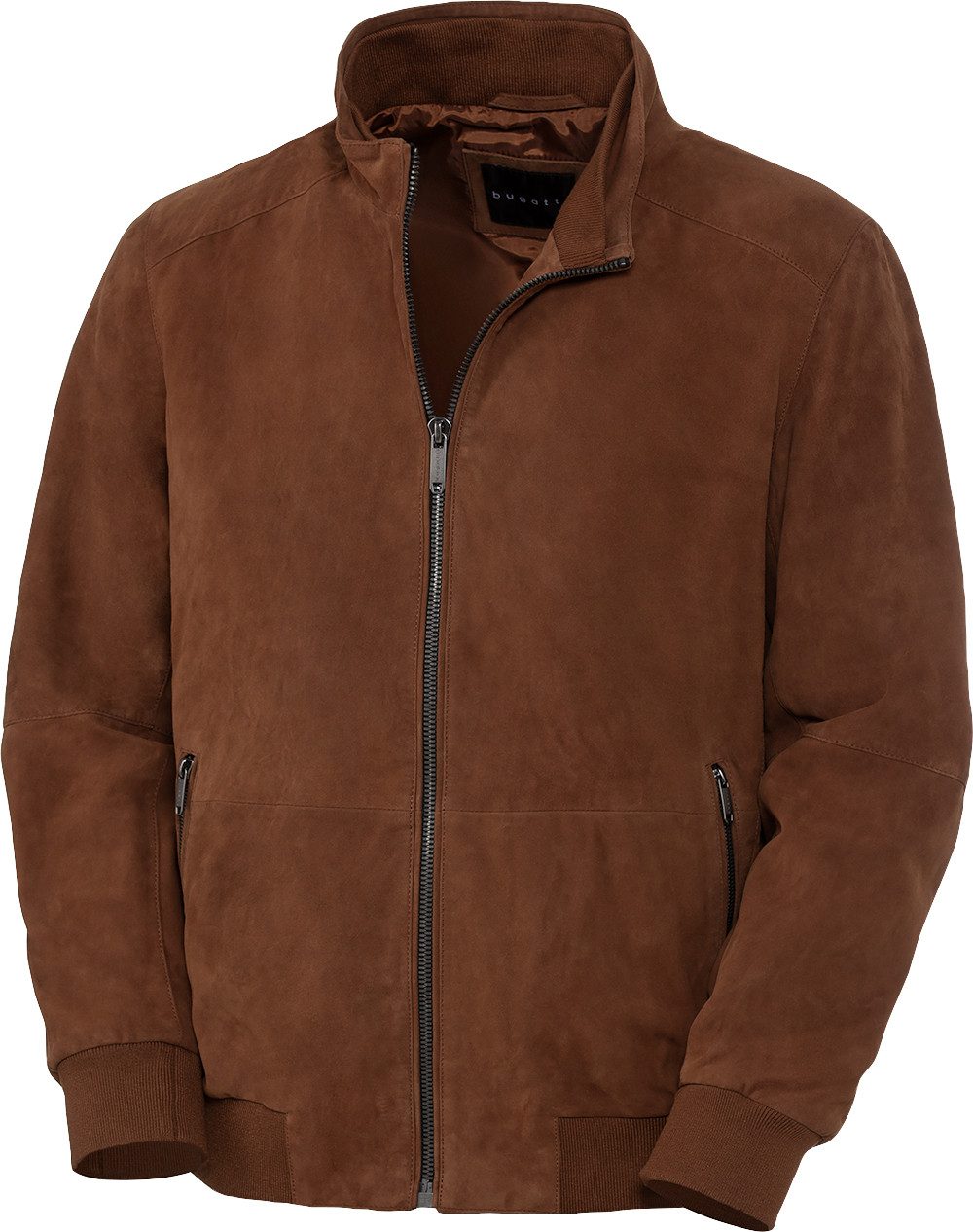 bugatti Blouson aus butterweichem, anschmiegsamem Ziegen-Veloursleder