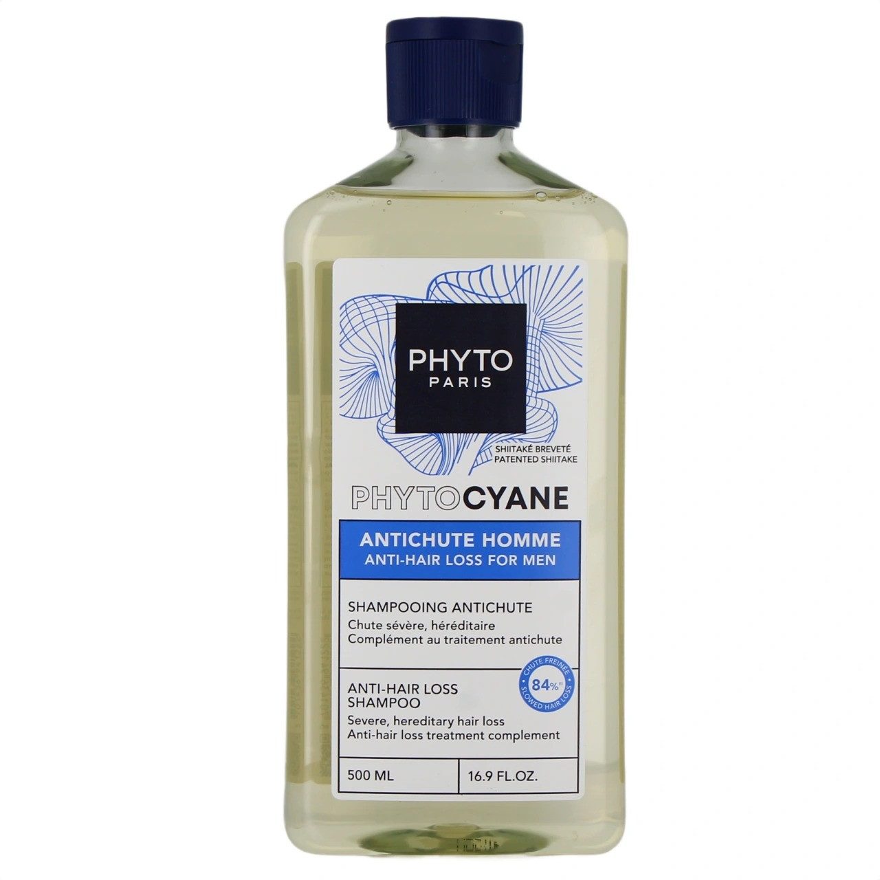Phyto Paris Kopfhaut-Pflegeshampoo PHYTOCYANE Shampoo gegen Haarausfall für Männer