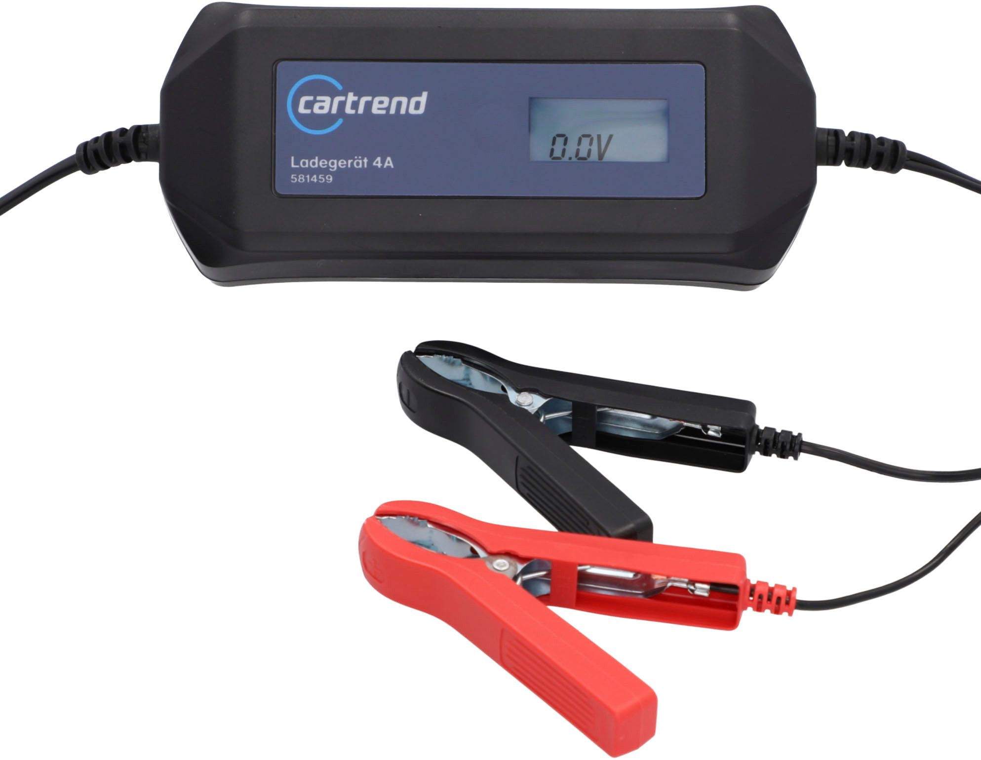 Cartrend DP4.1 battery charger with microprocessor technology 6V/12V, 4A car battery charger