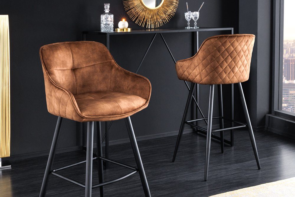 riess-ambiente Barhocker EUPHORIA rost braun / günstig online kaufen