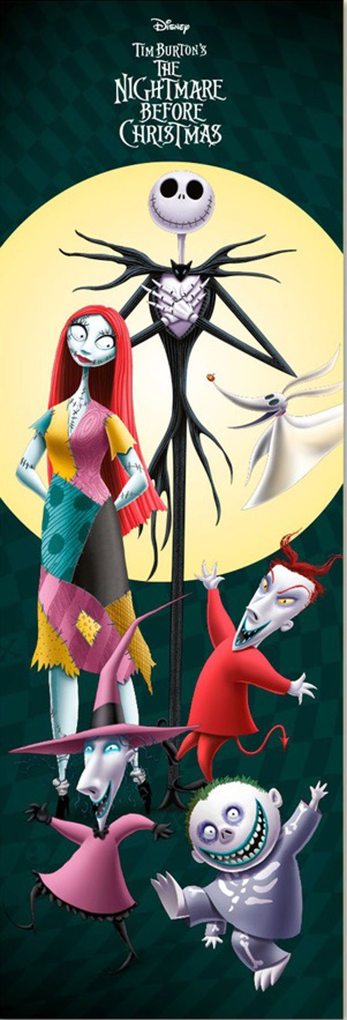 Poster Nightmare before Christmas - Türposter - Characters