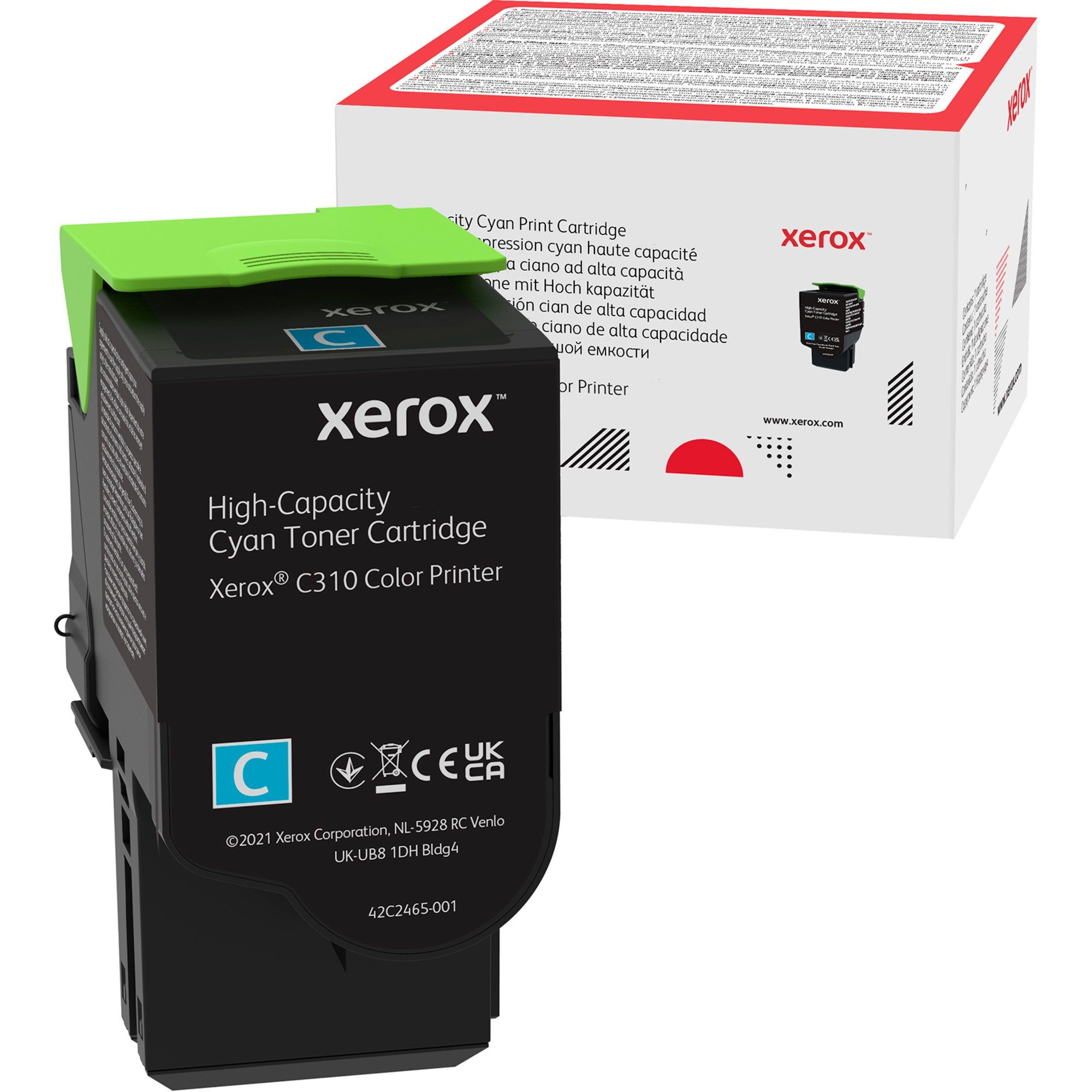 Xerox Tonerpatrone Xerox Toner cyan 006R04365